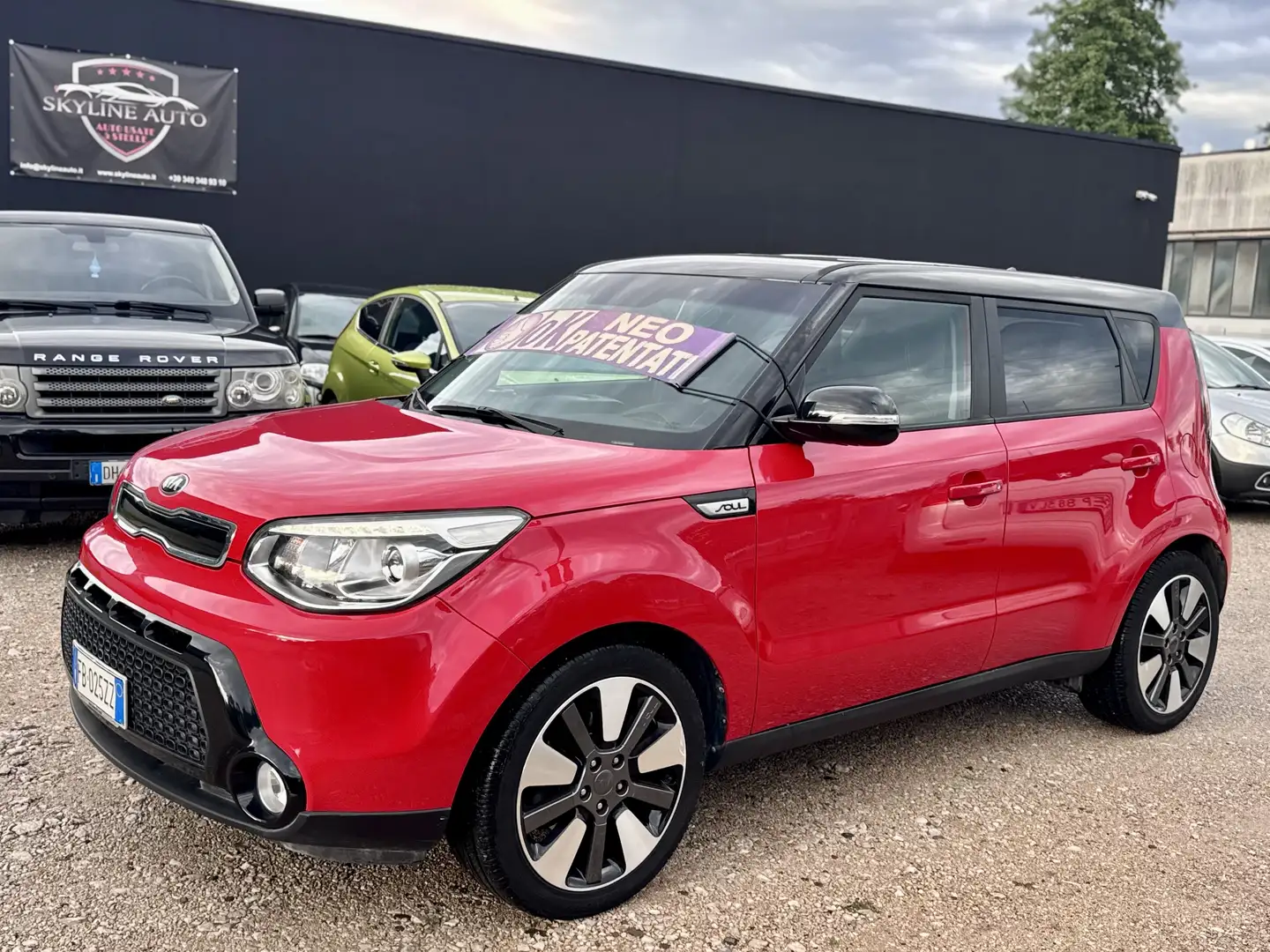 Kia Soul 1.6 Diesel 135cv Neopatentati - 2016 Euro 6 Rosso - 1