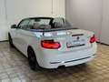 BMW 220 2 Cabrio 220 i Sport Line Aut. Navi Leder LED Blanc - thumbnail 4