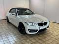 BMW 220 2 Cabrio 220 i Sport Line Aut. Navi Leder LED Blanc - thumbnail 3
