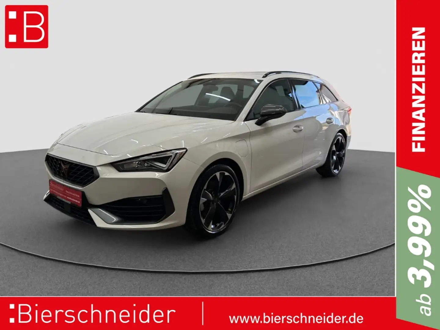 CUPRA Leon Sportstourer 1.4 e-Hybrid DSG DCC GRA PDC CLIMATR. Білий - 1