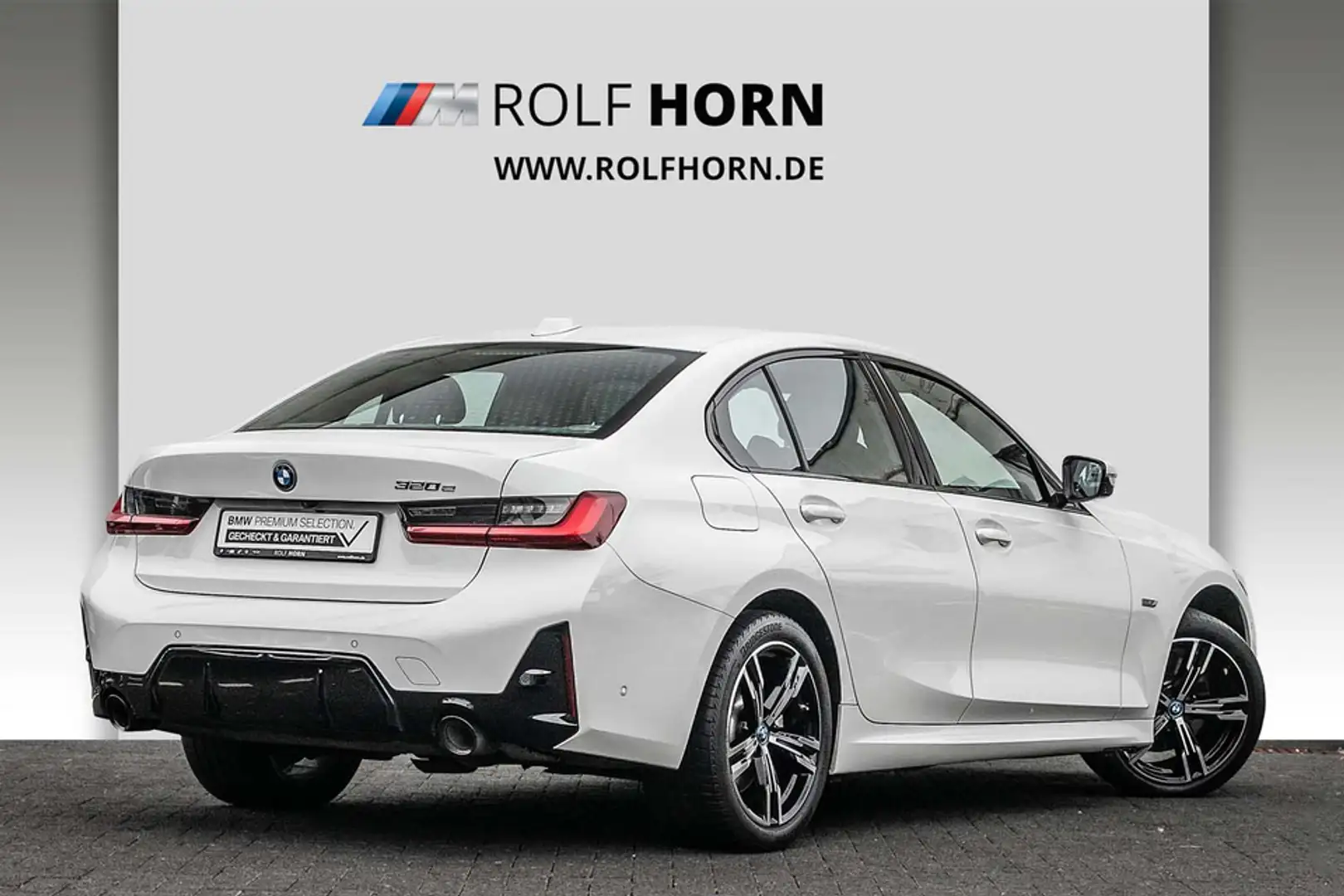 BMW 320 e M Sportpaket Navi H/K Sitzhzg LED Klima 18" Blanc - 2