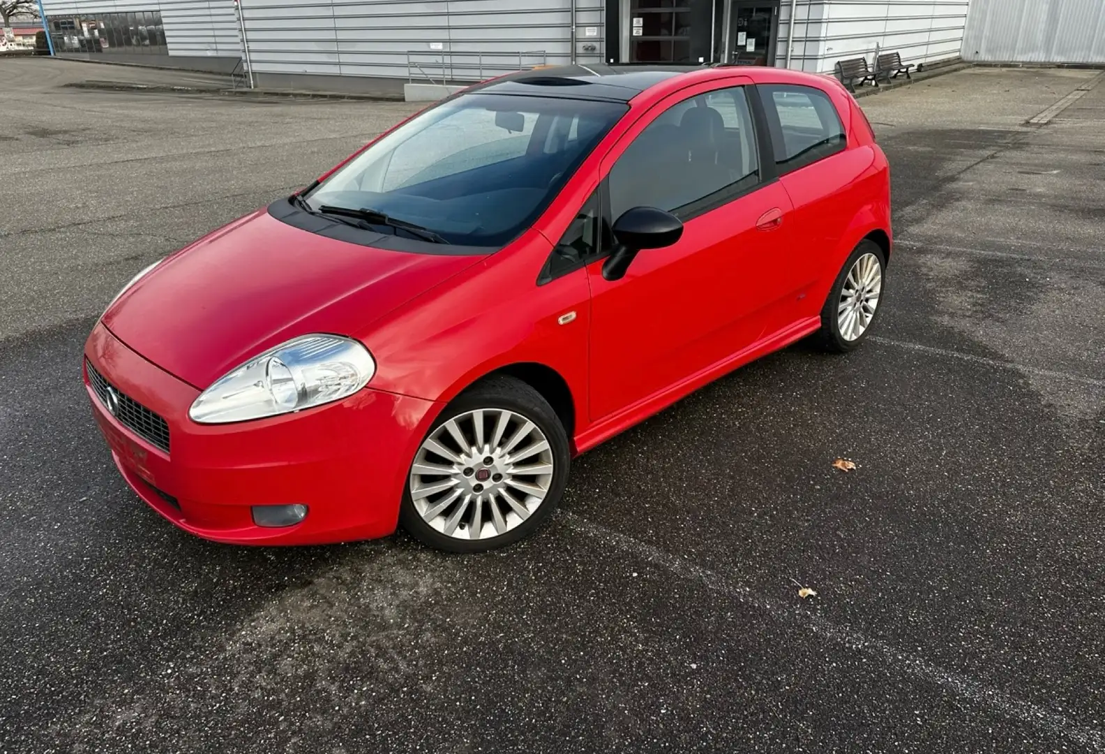 Fiat Punto 1.4 16V Sporting Sporting Rouge - 1