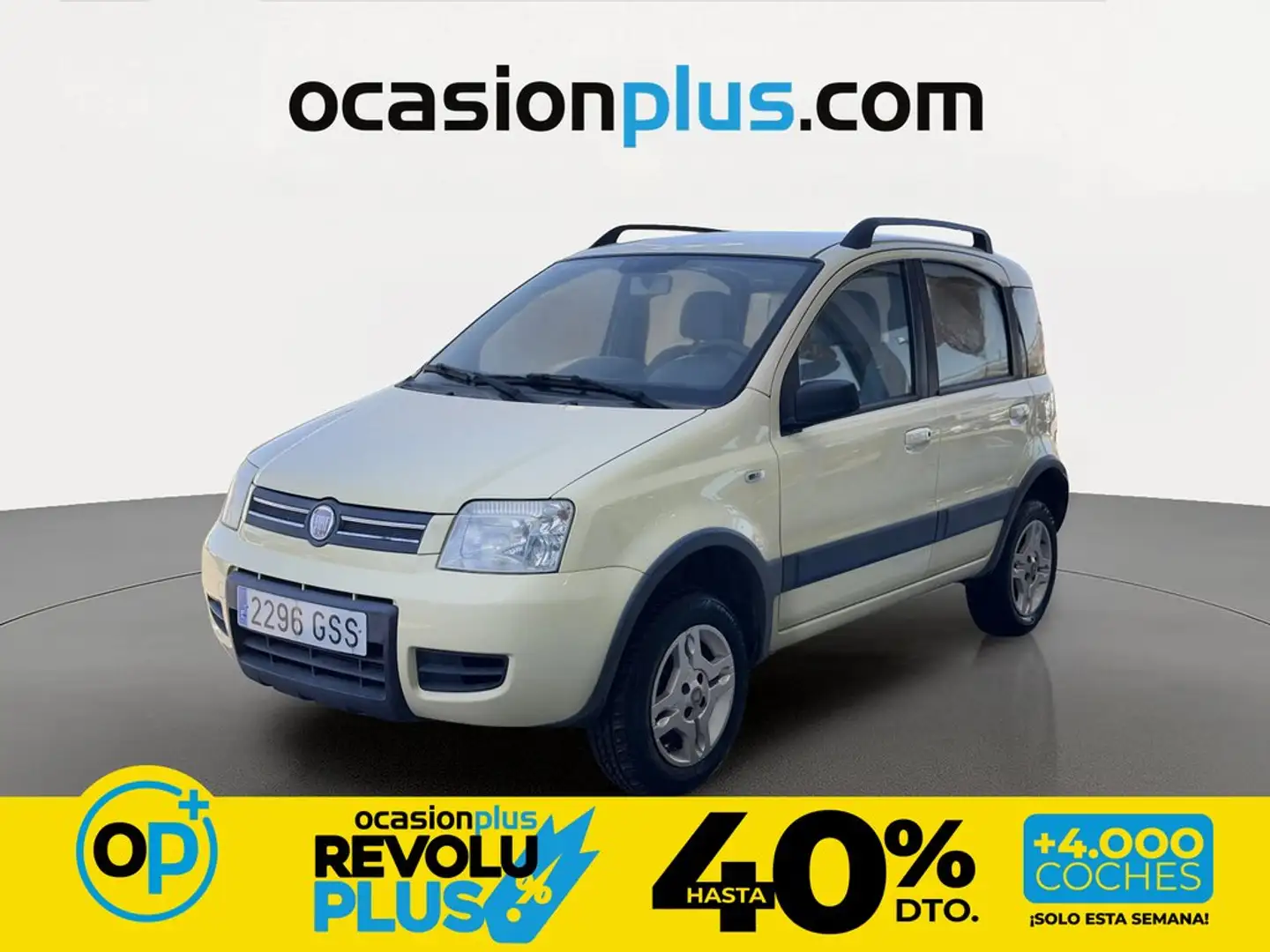 Fiat Panda 4x4 1.3Mjt Climbing Amarillo - 1