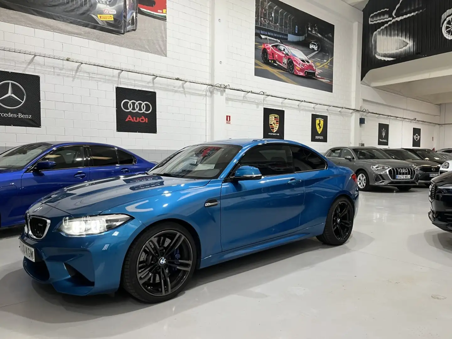 BMW M2 M2A Bleu - 2