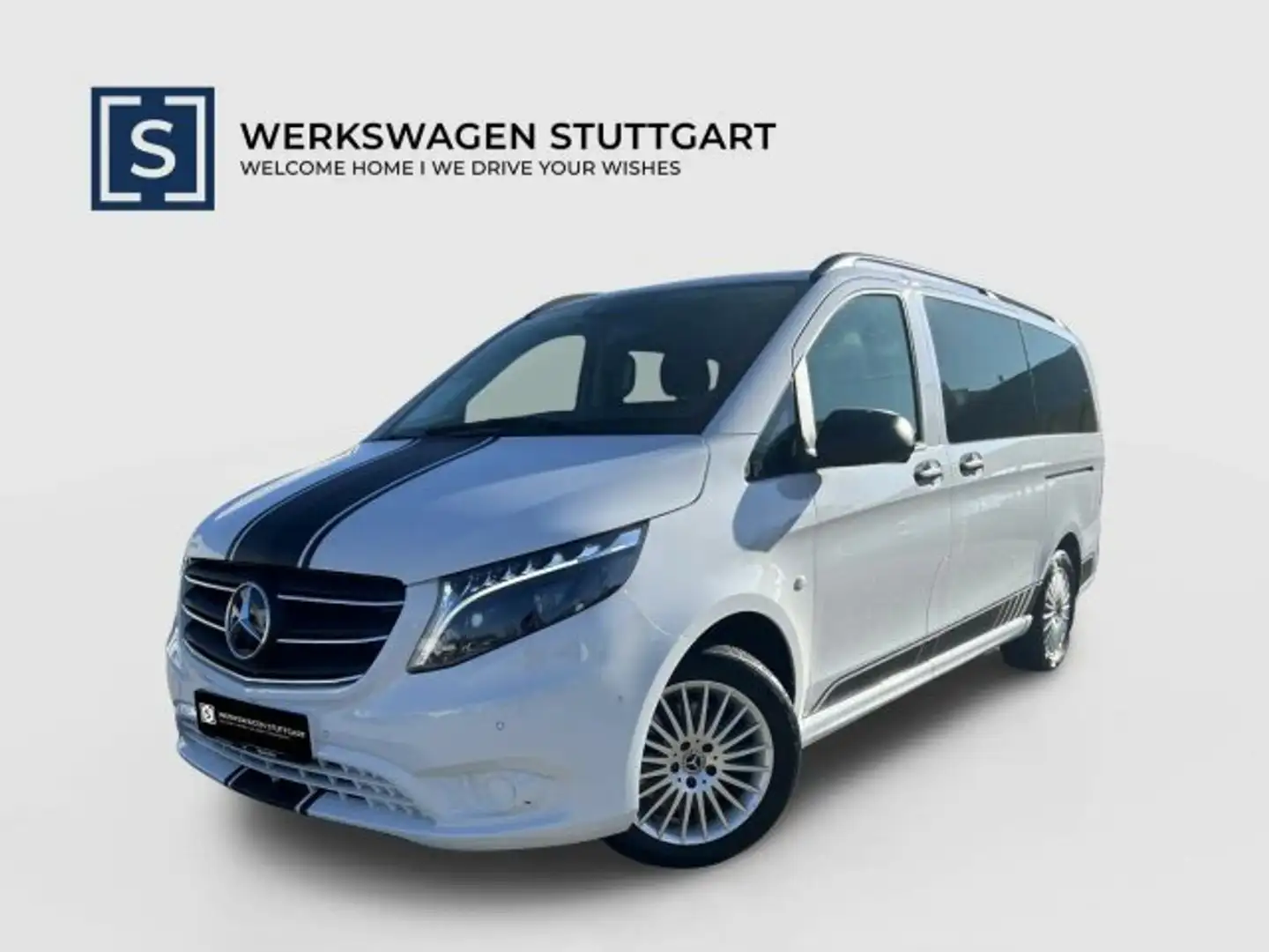 Mercedes-Benz Vito Vito 119 CDI Tourer PRO AHK LIEGE SPORTPAKET LED Weiß - 1