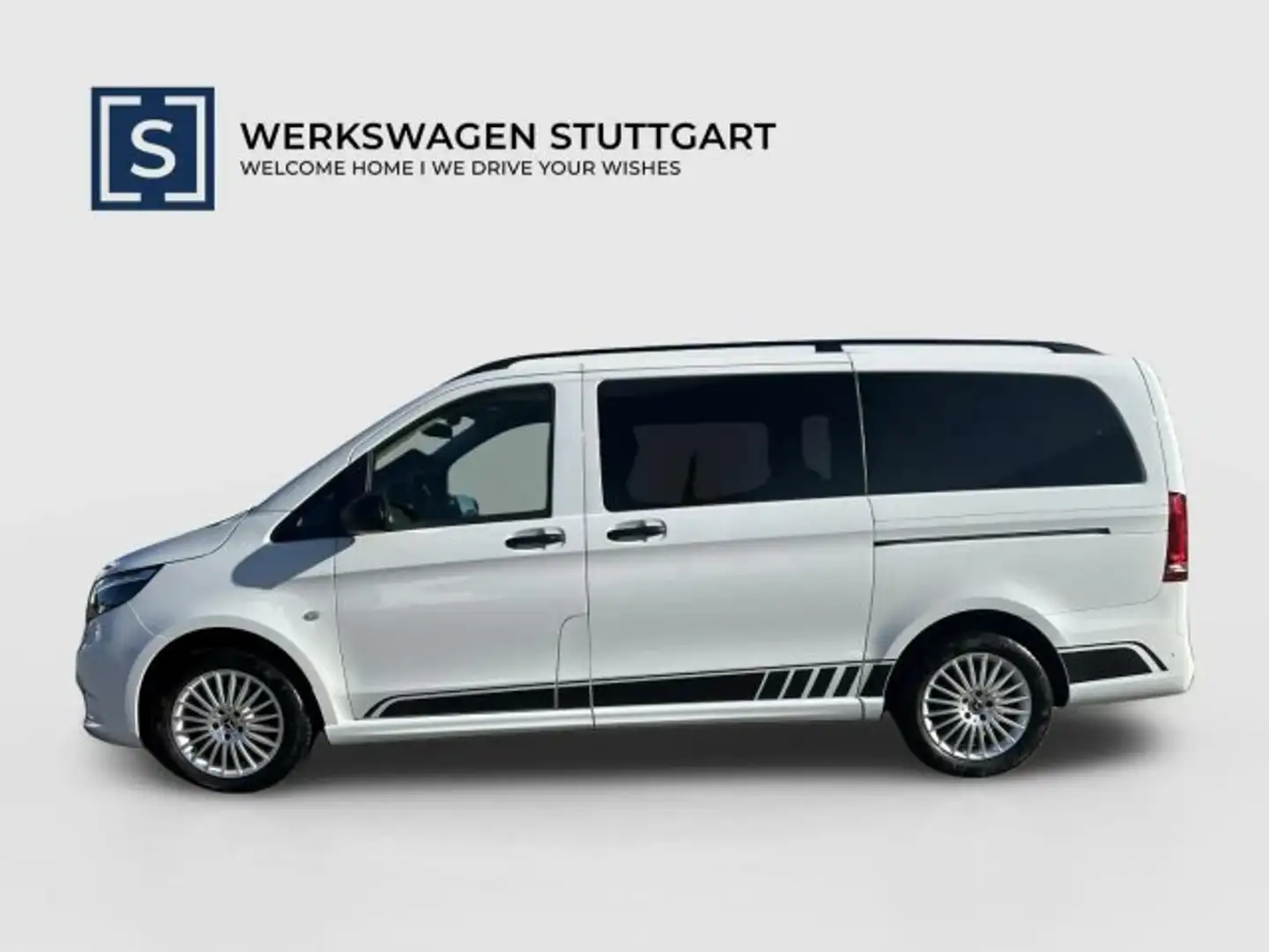 Mercedes-Benz Vito Vito 119 CDI Tourer PRO AHK LIEGE SPORTPAKET LED Weiß - 2