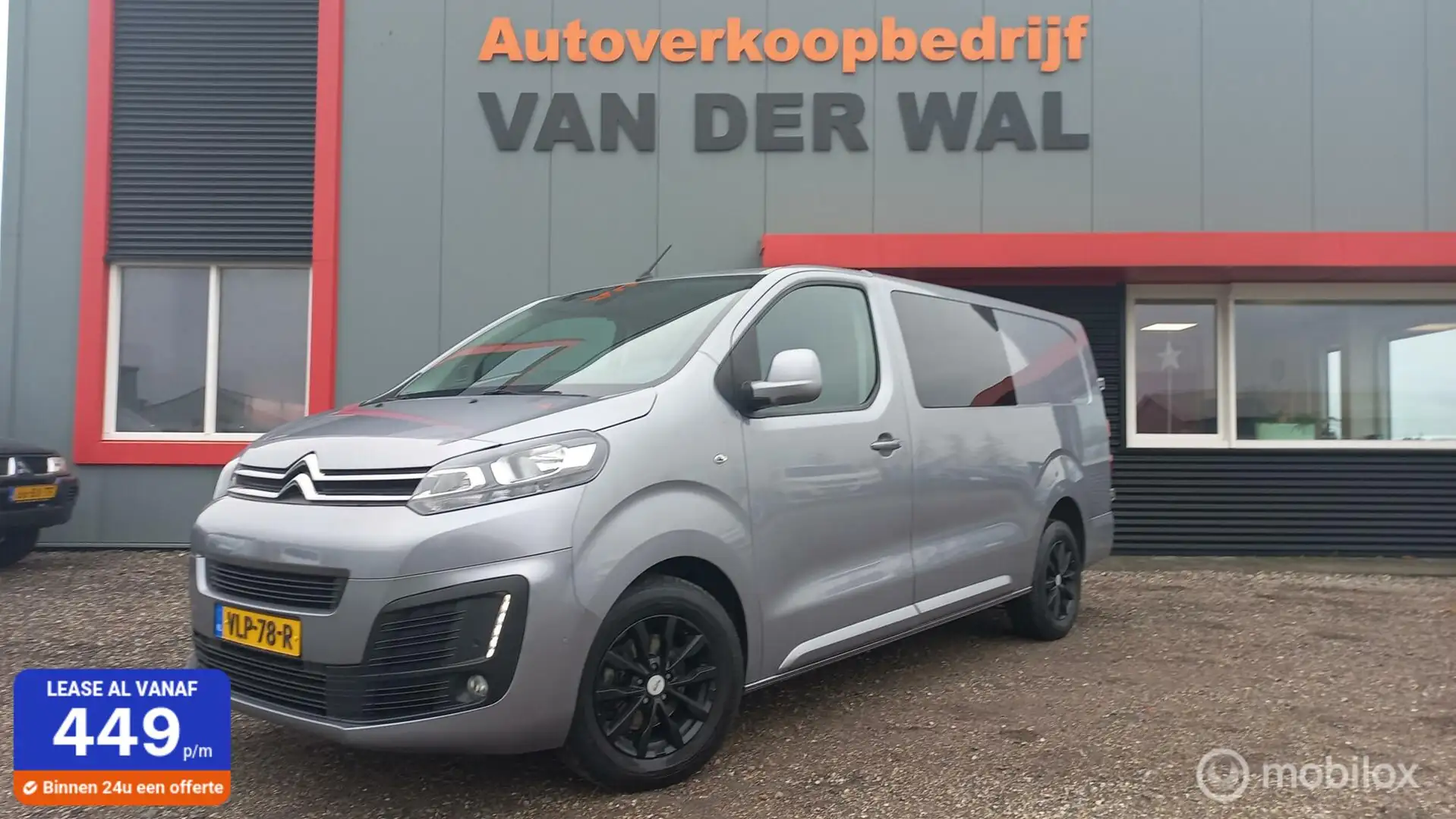 Citroen Jumpy bestel 2.0 BlueHDI 120 XL Club DC Gris - 1