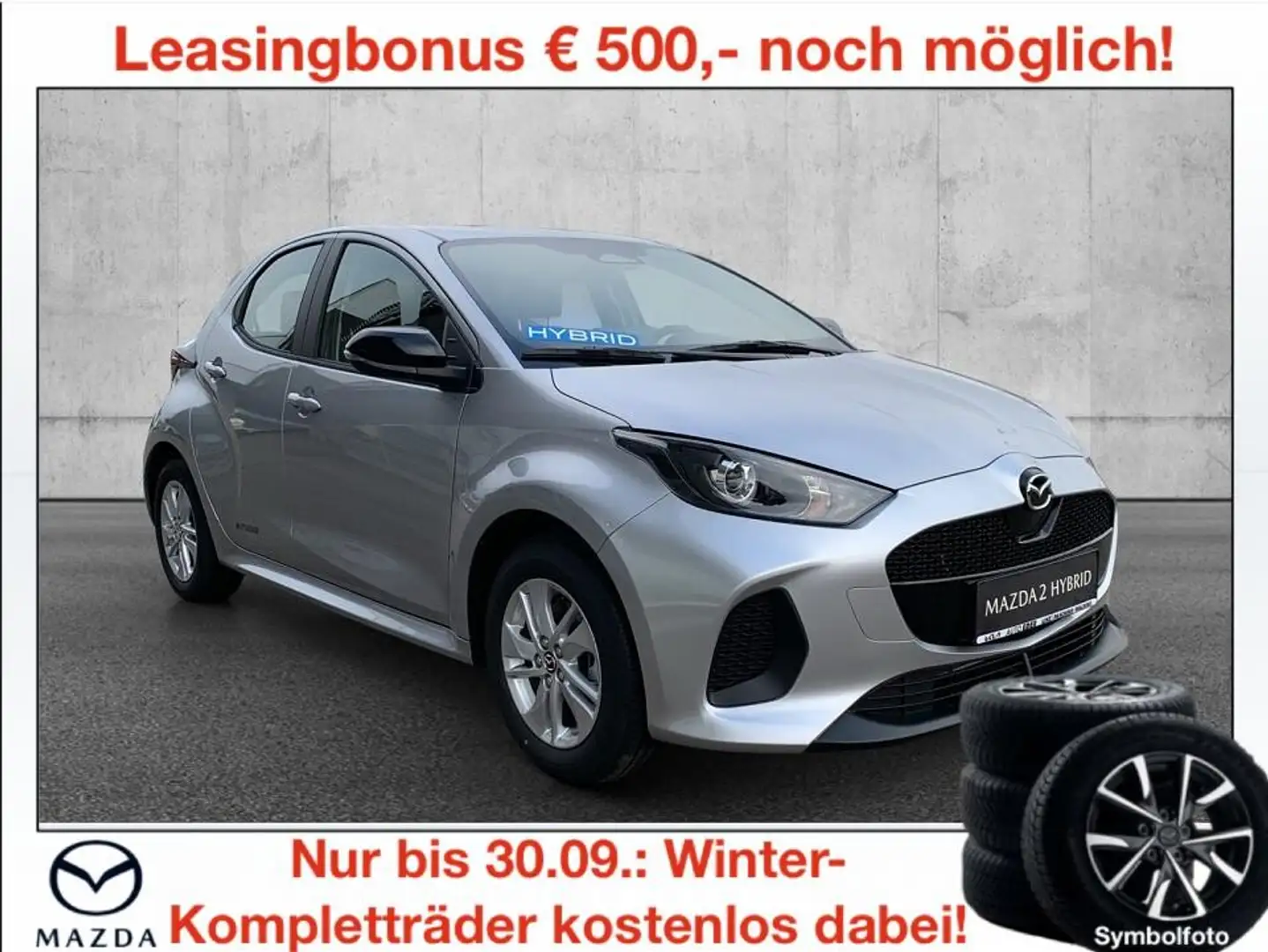 Mazda 2 Mazda2 Hybrid Centre Line Aut. Silber - 1