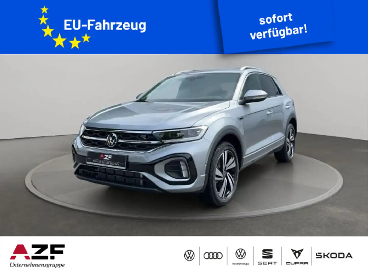 Volkswagen T-Roc R-Line 1.5 TSI DSG WINTER + 18" + ACC Silber - 1