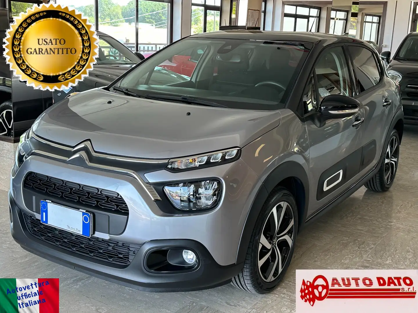 Citroen C3 BlueHDI 100 cv. SHINE PACK (Nav) Grigio - 1