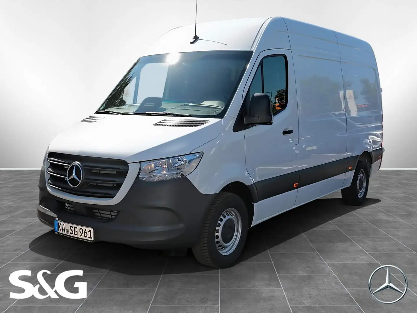 Mercedes-Benz Sprinter 317 CDI PRO 3,5t Hochdach+AHK+Hecktüren Weiß - 1