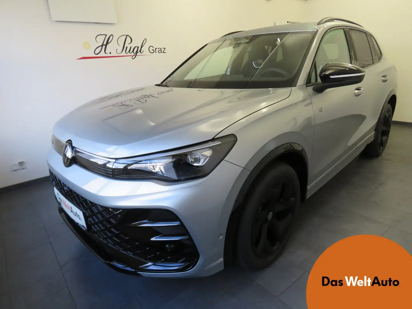 Volkswagen Tiguan R-Line TDI DSG Silber - 1
