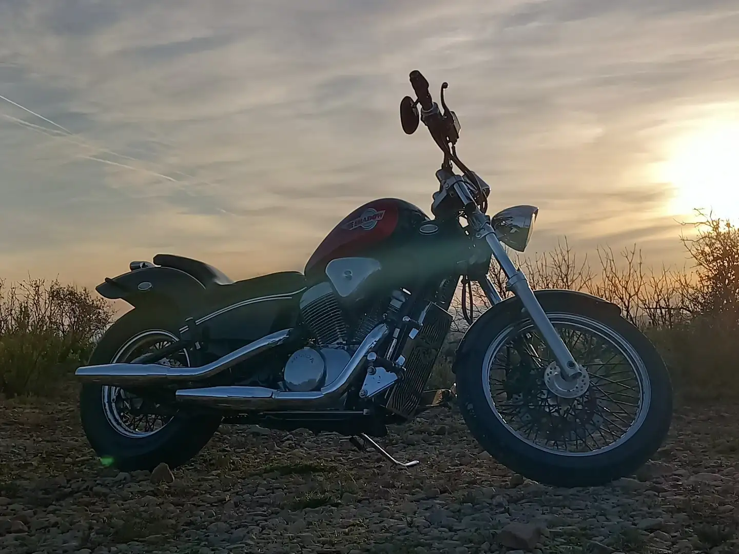 Honda Shadow 600 PC21 US-Version Schwarz - 2