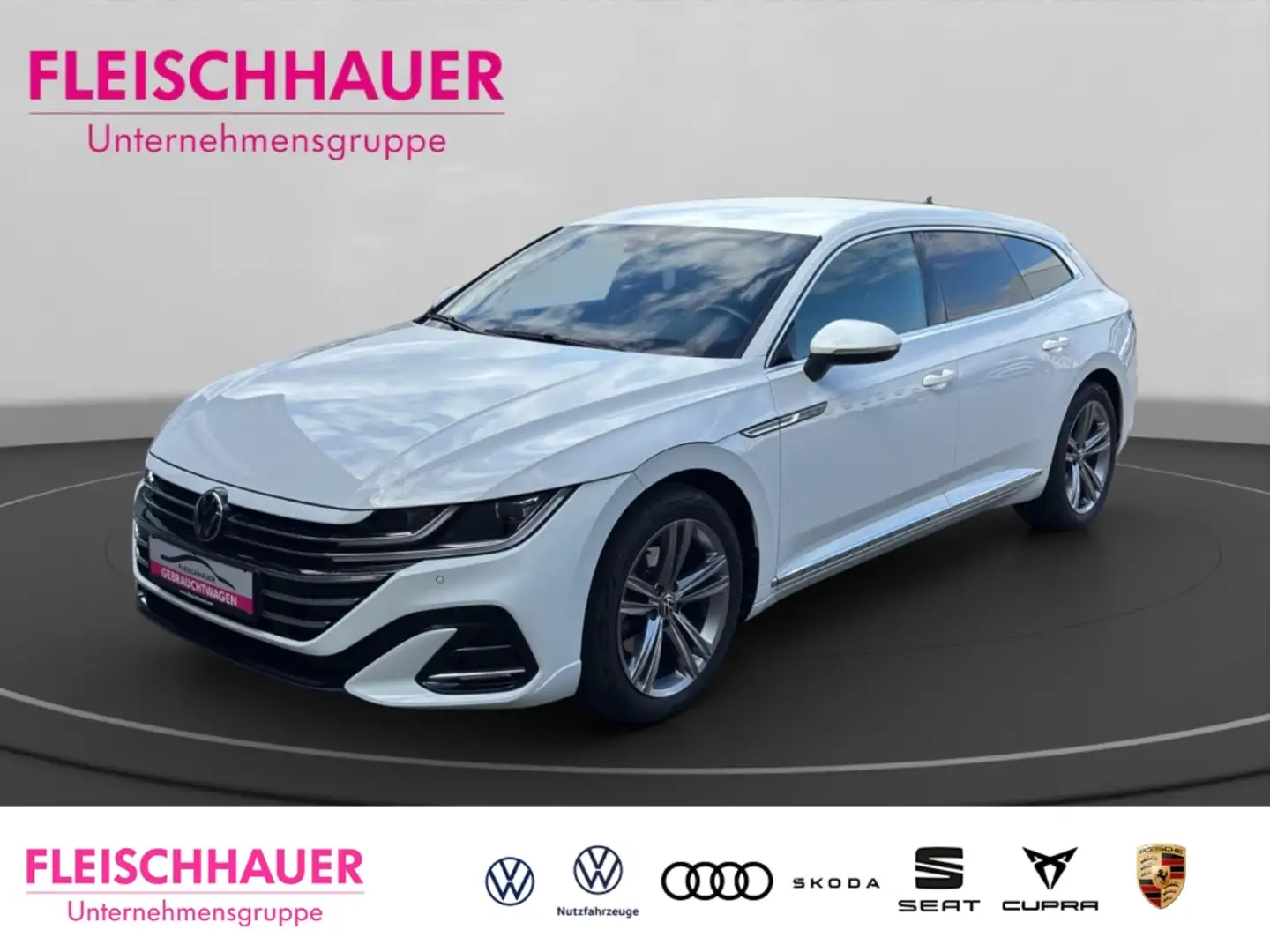 Volkswagen Arteon Shooting Brake 2.0 TSI R-Line LED App-Connect Weiß - 1
