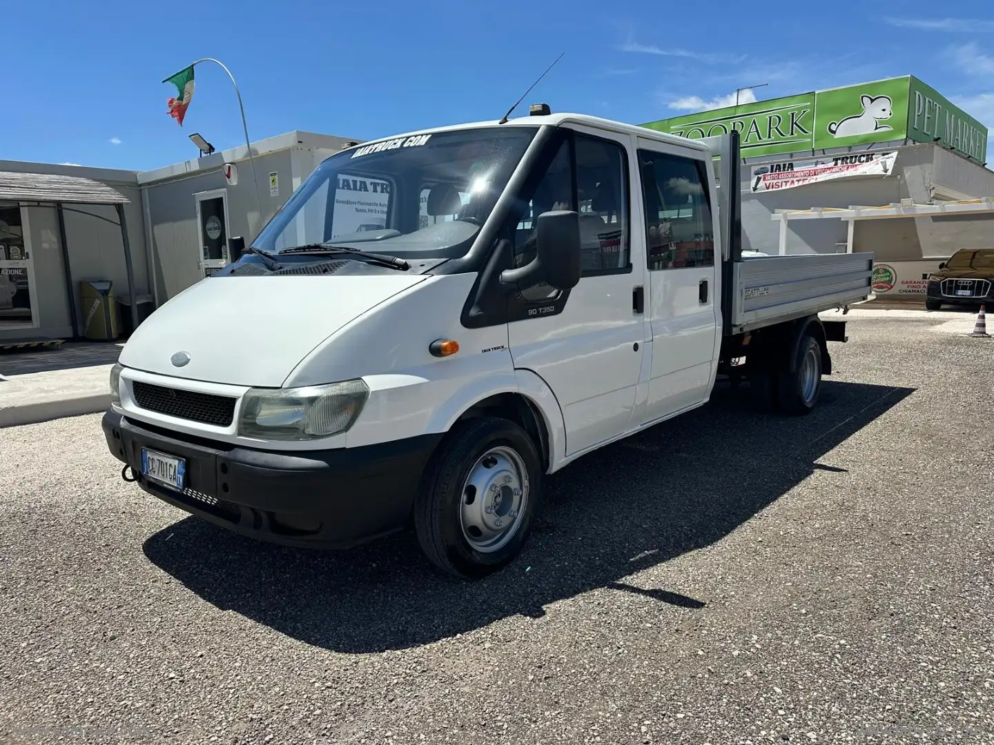 Ford Transit Bus Transit 350 2.4TD/90 Doppia Cabina Gemellato Bílá - 1