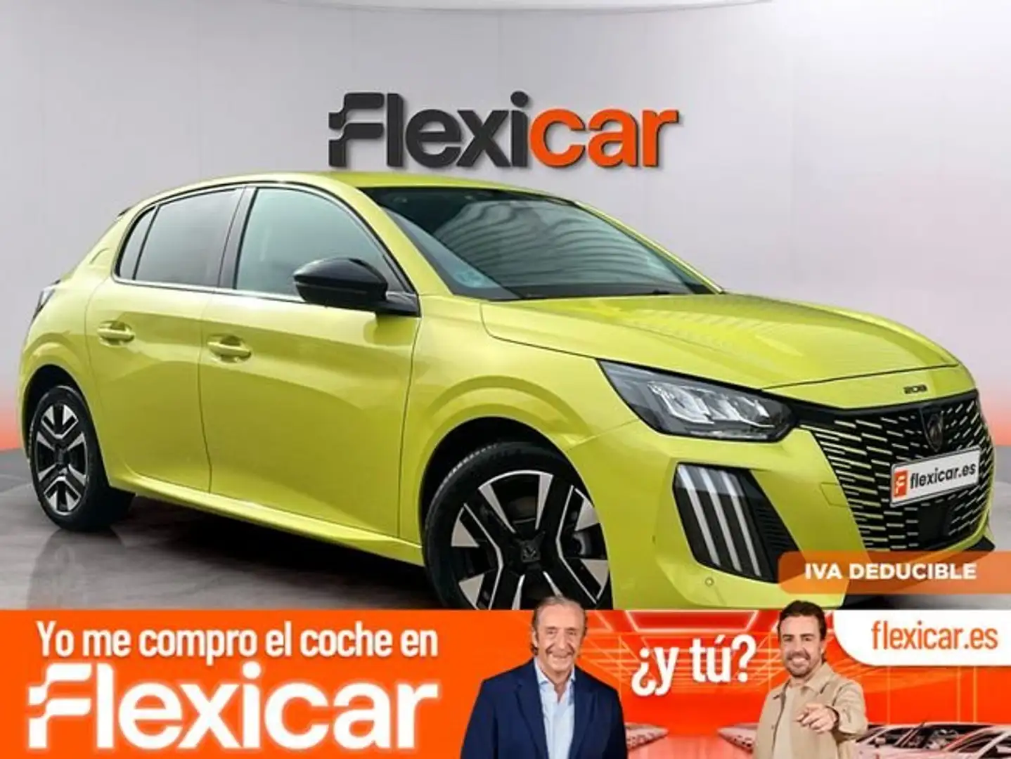 Peugeot 208 Allure Gasolina 100 S&S 6 Vel. MAN Amarillo - 1