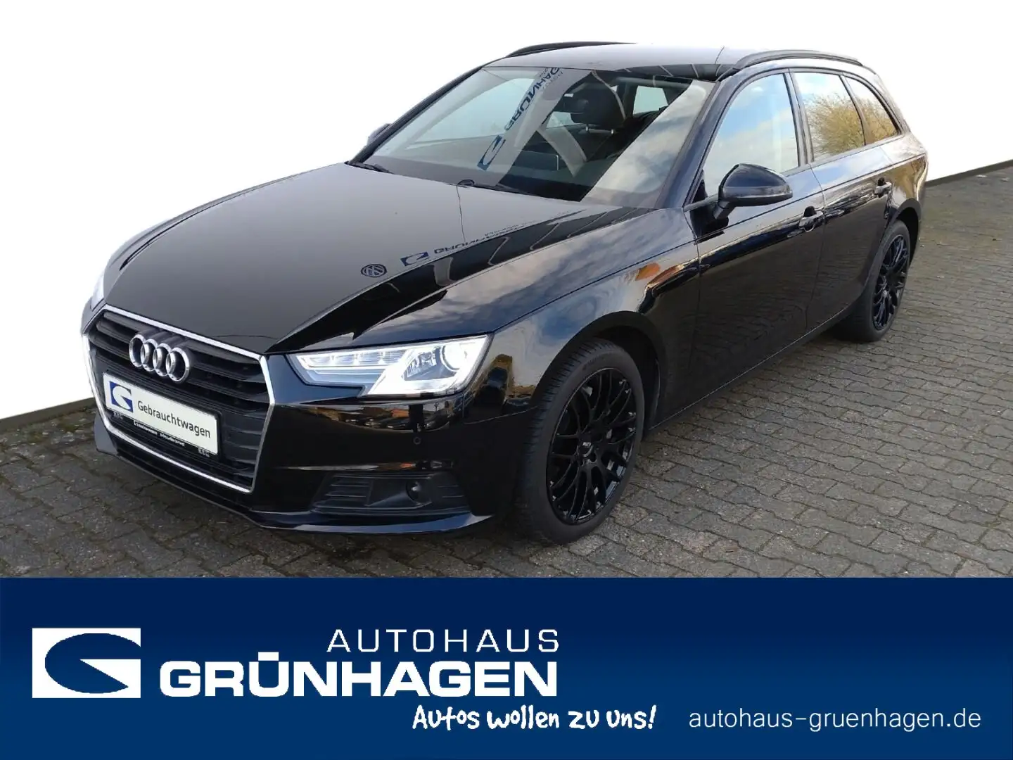Audi A4 A4 Avant 40 TDI ACC-Front+Lane-Navi-Xenon-SHZ Schwarz - 1