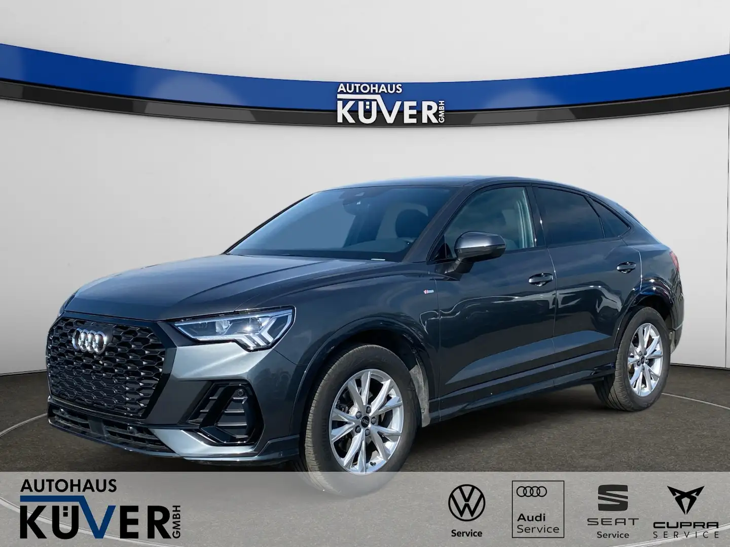 Audi Q3 Sportback 35 TFSI S-Tro. S-Line Navi+Pano+AHK Gri - 1