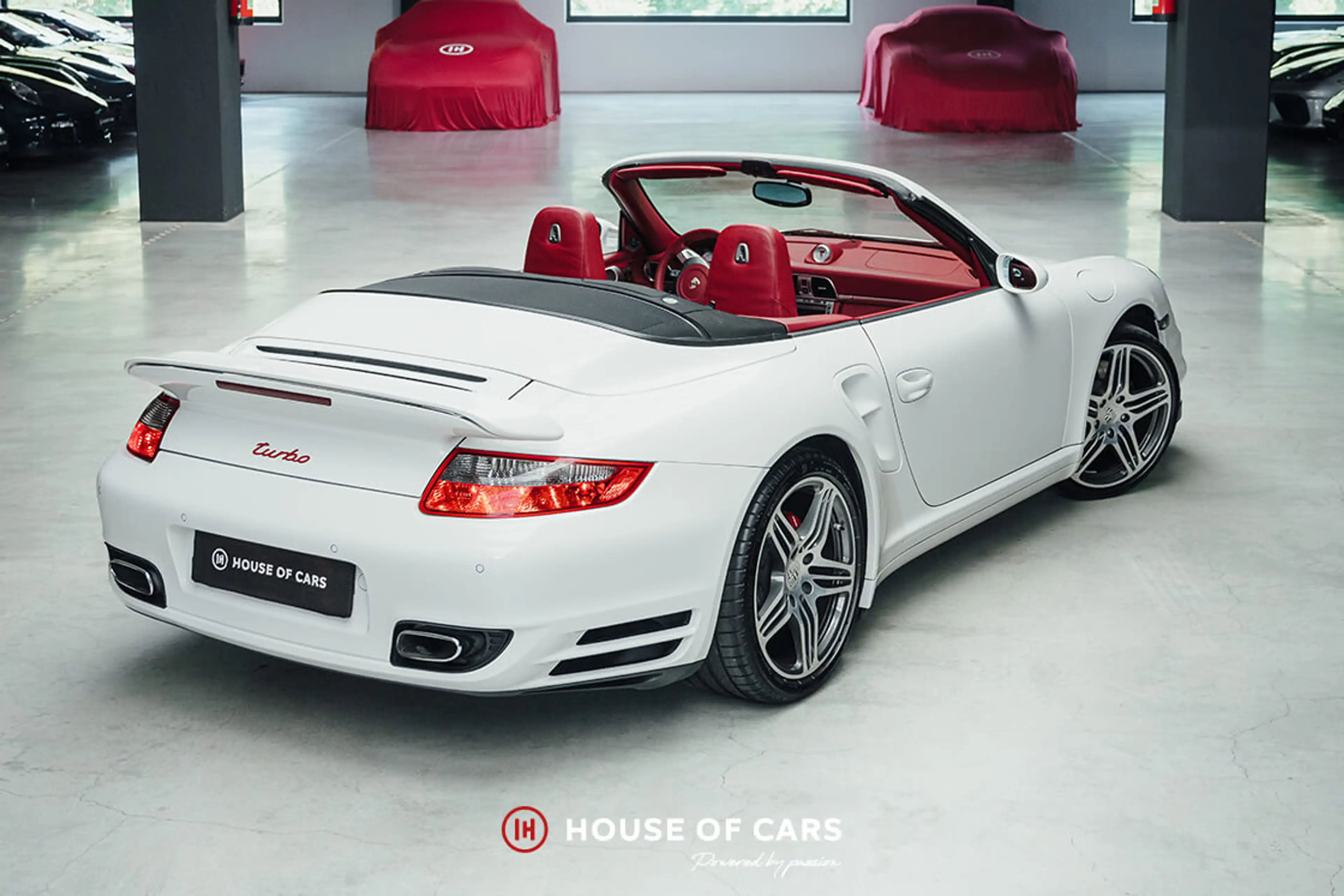 Porsche 997 .1 TURBO CABRIOLET TIPTRONIC 1ST PAINT - 1 OF 4.282EX* — photo 7