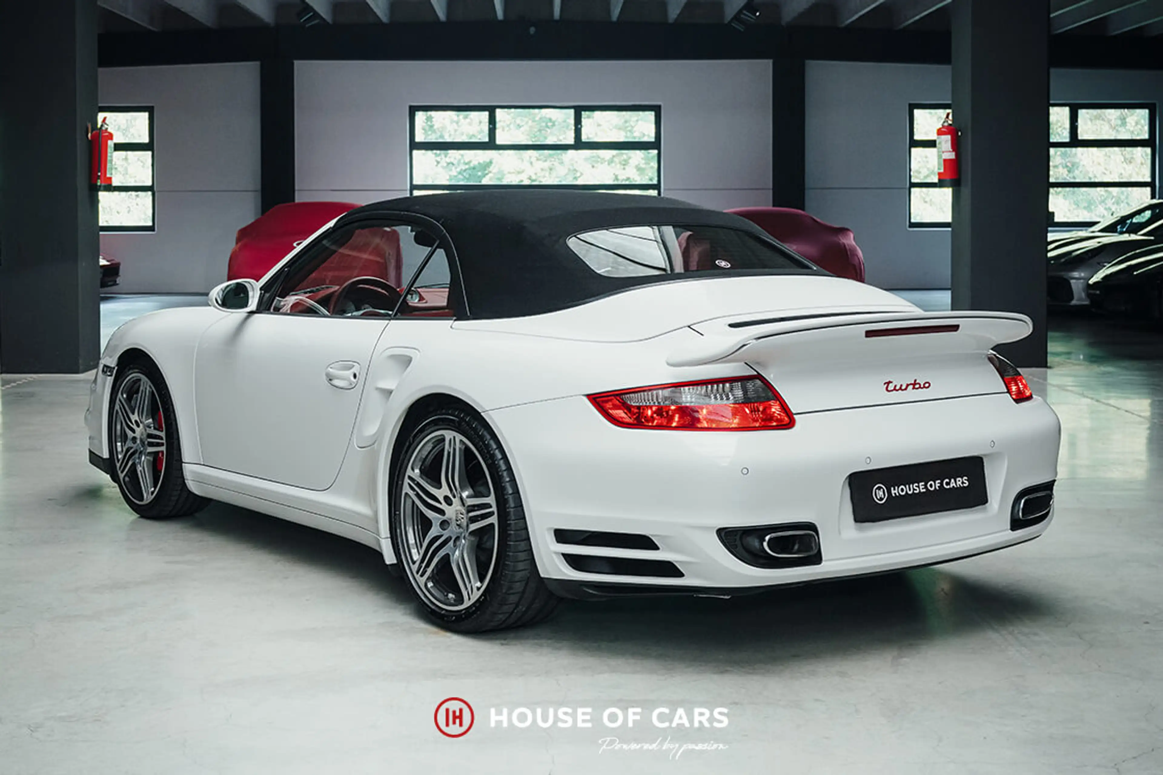 Porsche 997 .1 TURBO CABRIOLET TIPTRONIC 1ST PAINT - 1 OF 4.282EX* — photo 9