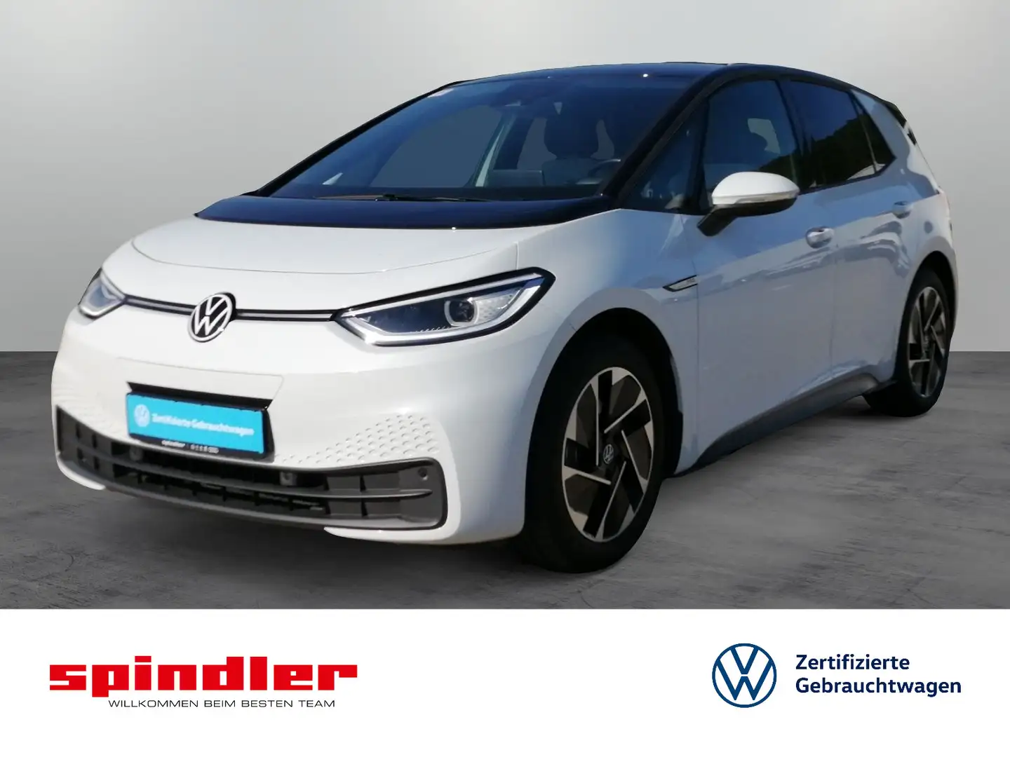 Volkswagen ID.3 Pro Performance Standklima Matrix SHZ Navi Weiß - 1