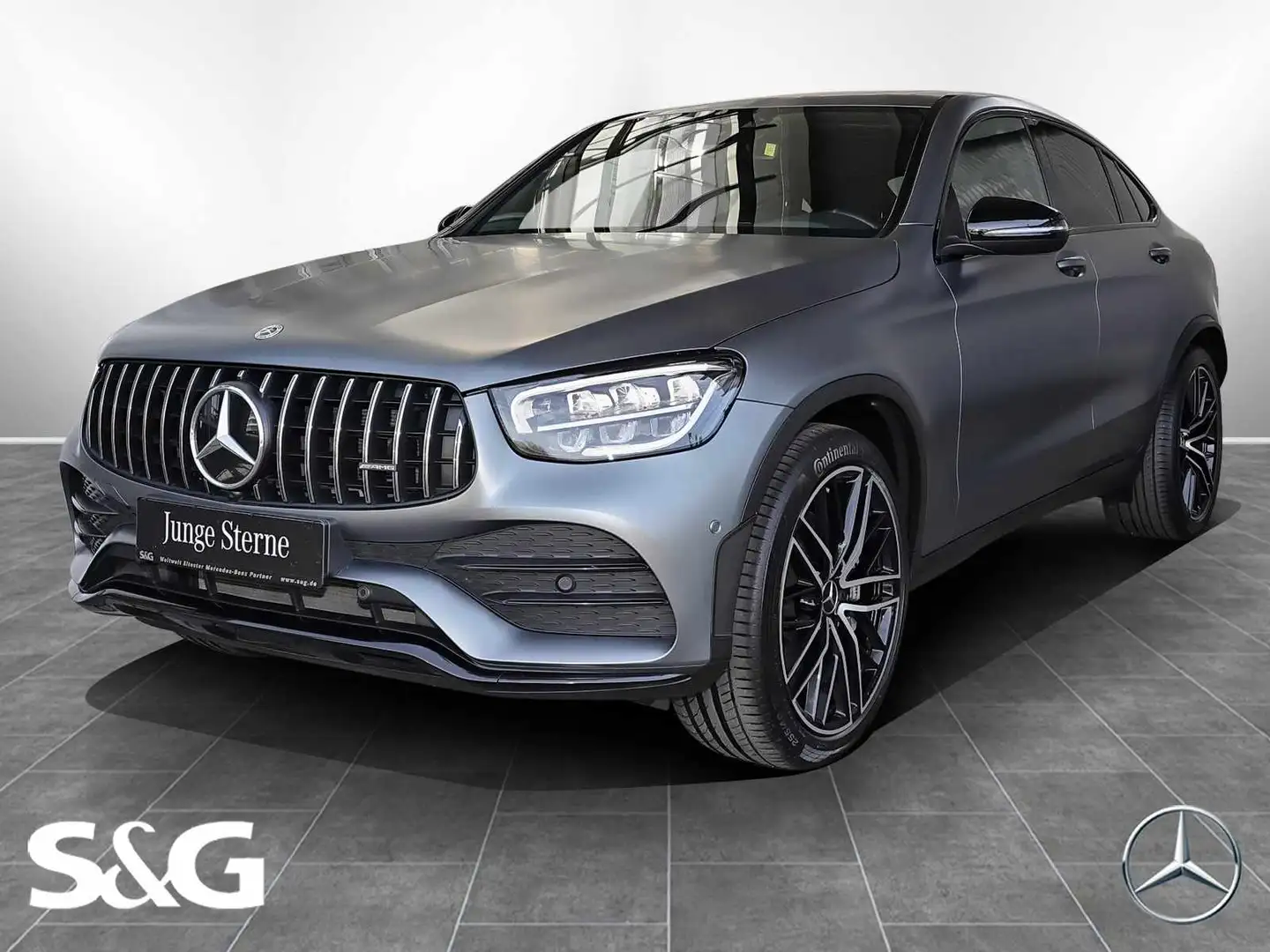 Mercedes-Benz GLC 43 AMG 4M Coupé DISTRONIC+KAMERA+HEADUP+21" Szürke - 1