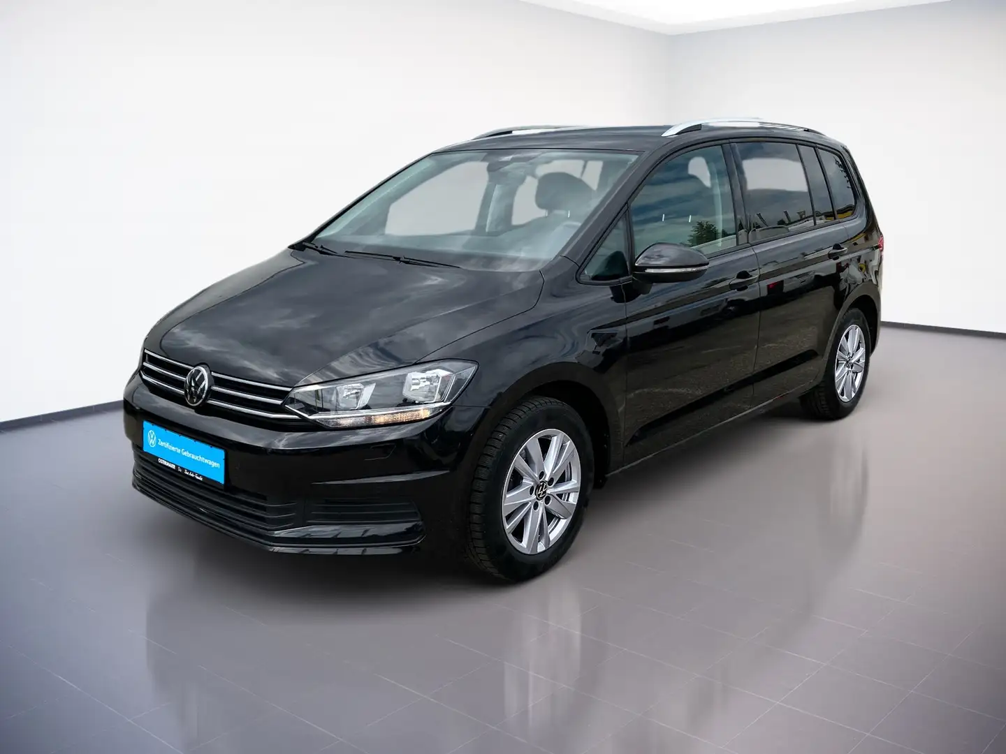 Volkswagen Touran CL 1.5TSI 150PS DSG ACC.7-SITZE.AHK.KAMERA.NAVI+VC Schwarz - 2