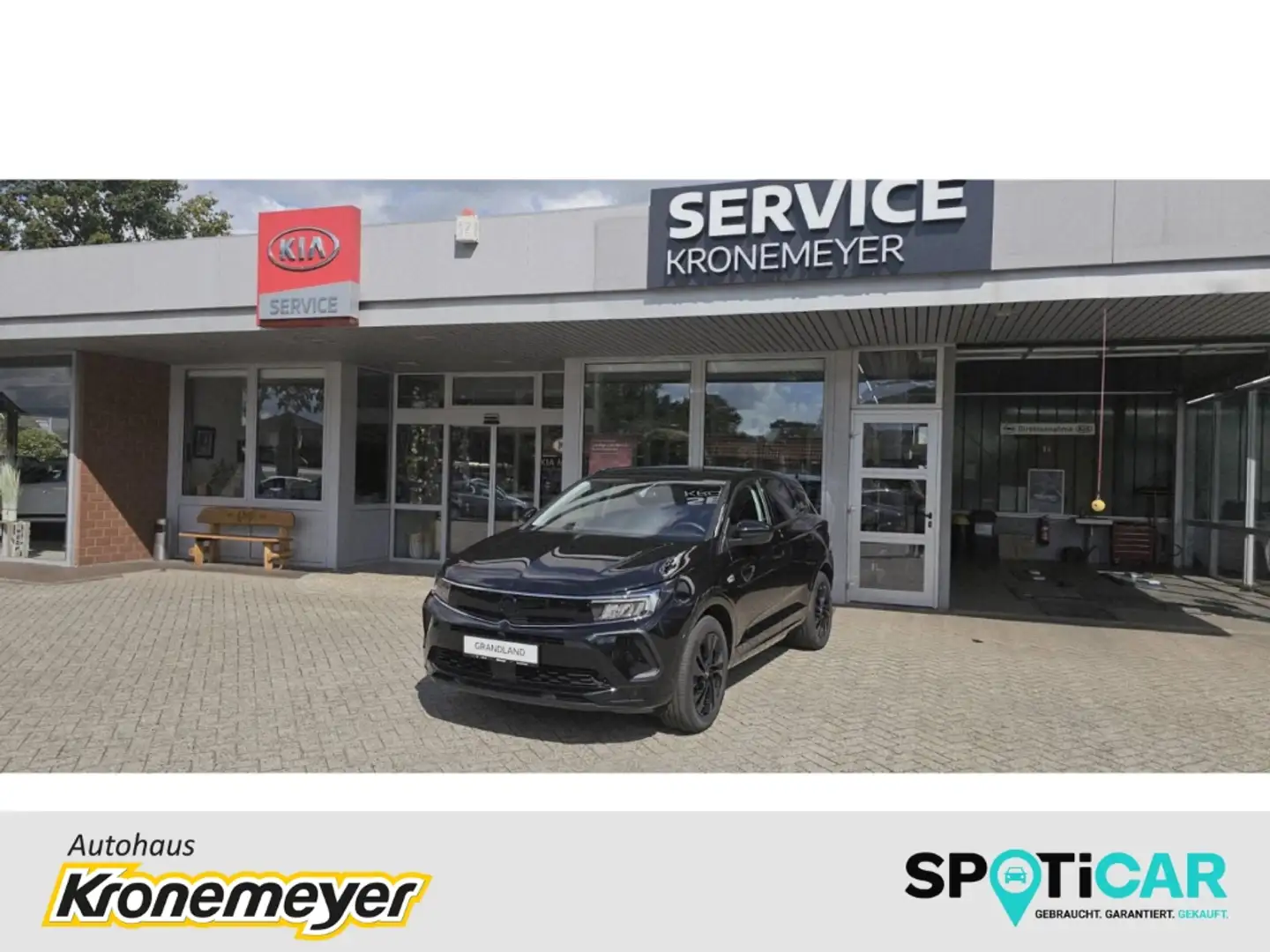 Opel Grandland GS Line 1.5 D 130PS Automatik AHK-abnehmbar LED E Schwarz - 1