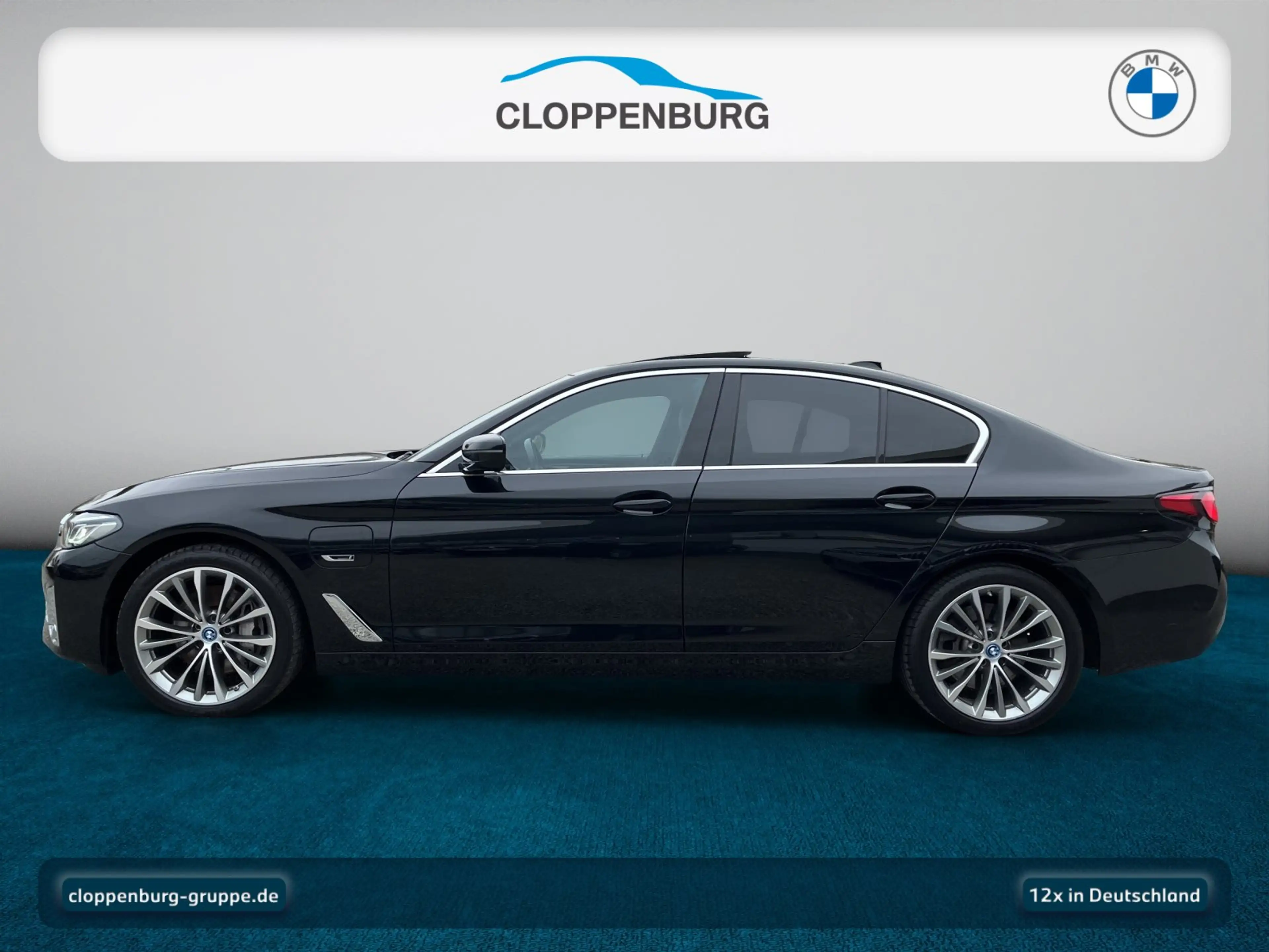 BMW 545 e xDrive Limousine Head-Up+StKlima+Navi+Laser — photo 2