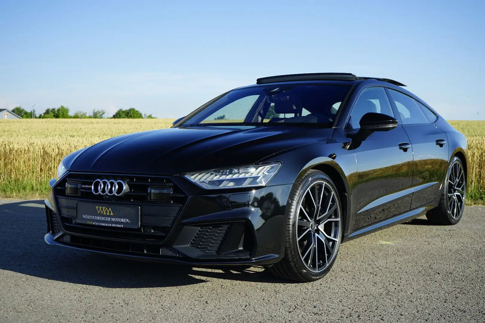 Audi A7 Sportback 50TDI quattro*PANO*MATRIX*S-LINE* Zwart - 1