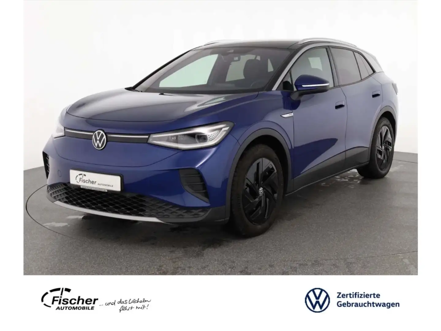 Volkswagen ID.4 Elektro Pro Performance AHK/Matrix/P-Dach Blau - 1
