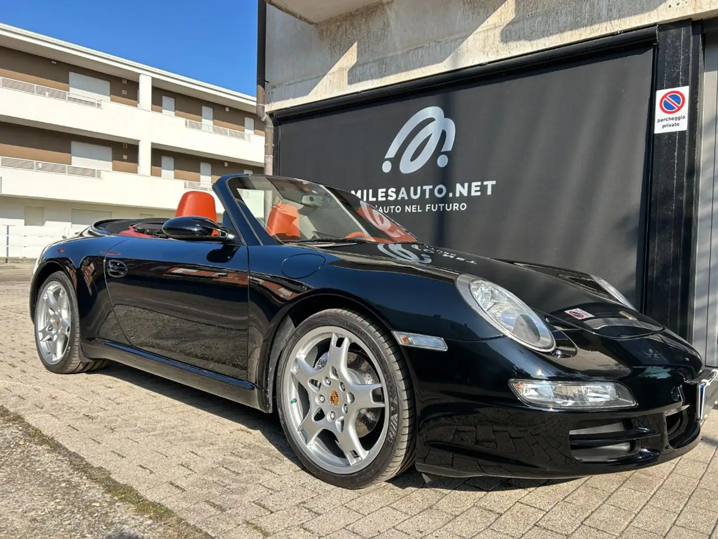 Porsche 911 Carrera Cabriolet SERVICE UFFICIALE PORSCHE Noir - 1