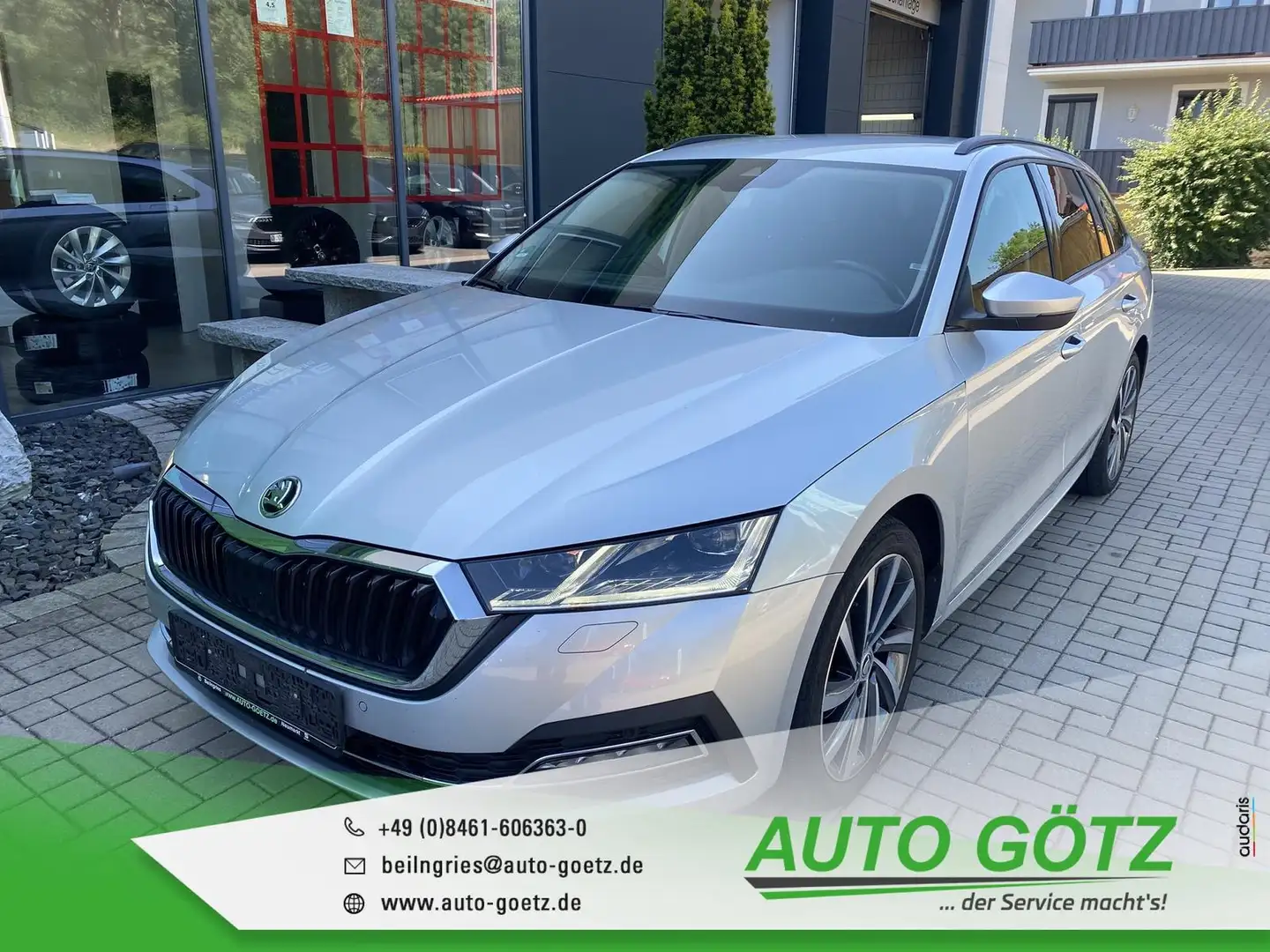 Skoda Octavia Combi First Edition AHK*Navi*Matrix*Tempomat*Blind Silber - 1