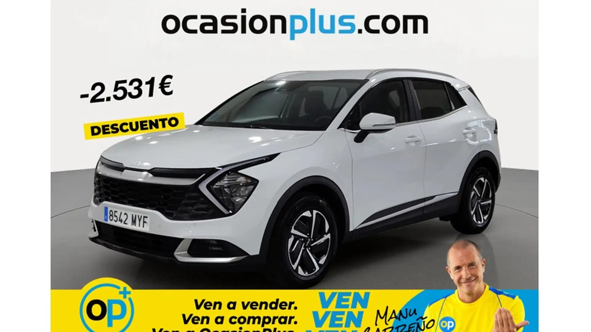 Kia Sportage 1.6 T-GDi HEV Drive 215 Blanco - 1