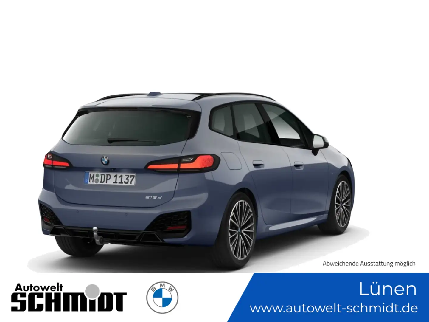 BMW 218 d Active Tourer M Sport / NP= 56.630,- / AHK Grau - 2