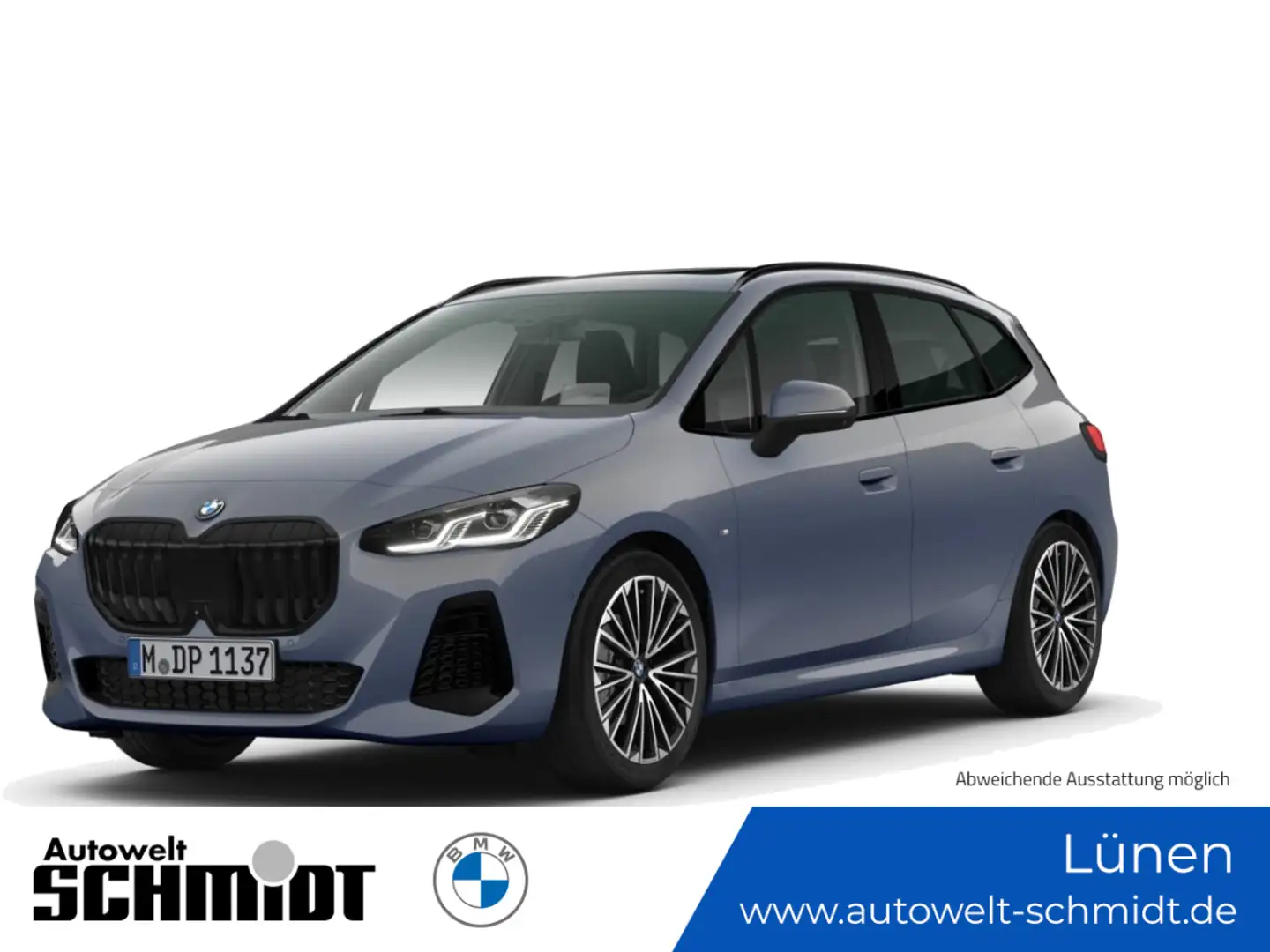BMW 218 d Active Tourer M Sport / NP= 56.630,- / AHK Grau - 1
