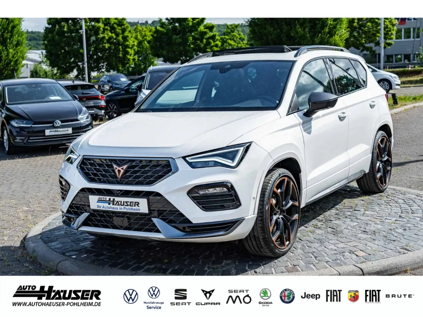 CUPRA Ateca VZ 2.0 TSI DSG 4Drive PANO AHK BEATS EL. HECKKL. T Білий - 1