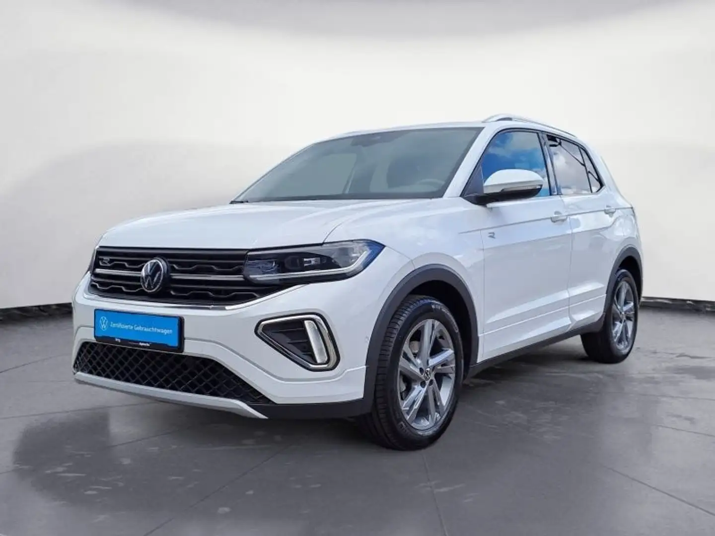 Volkswagen T-Cross 1.5 TSI DSG R-Line AHK Navi ACC Keyless Weiß - 2