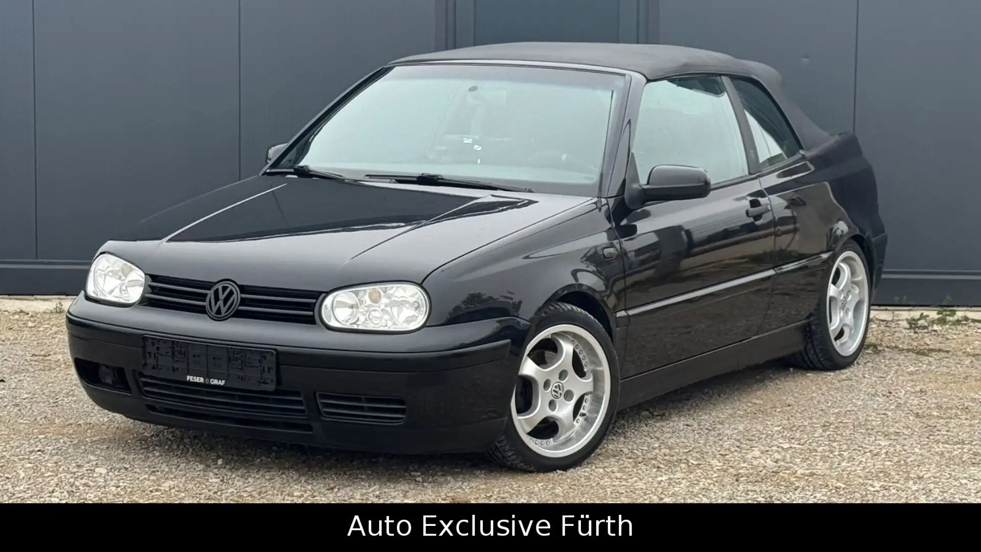 Volkswagen Golf 4 Cabrio*Carplay*8-Fach* Schwarz - 1