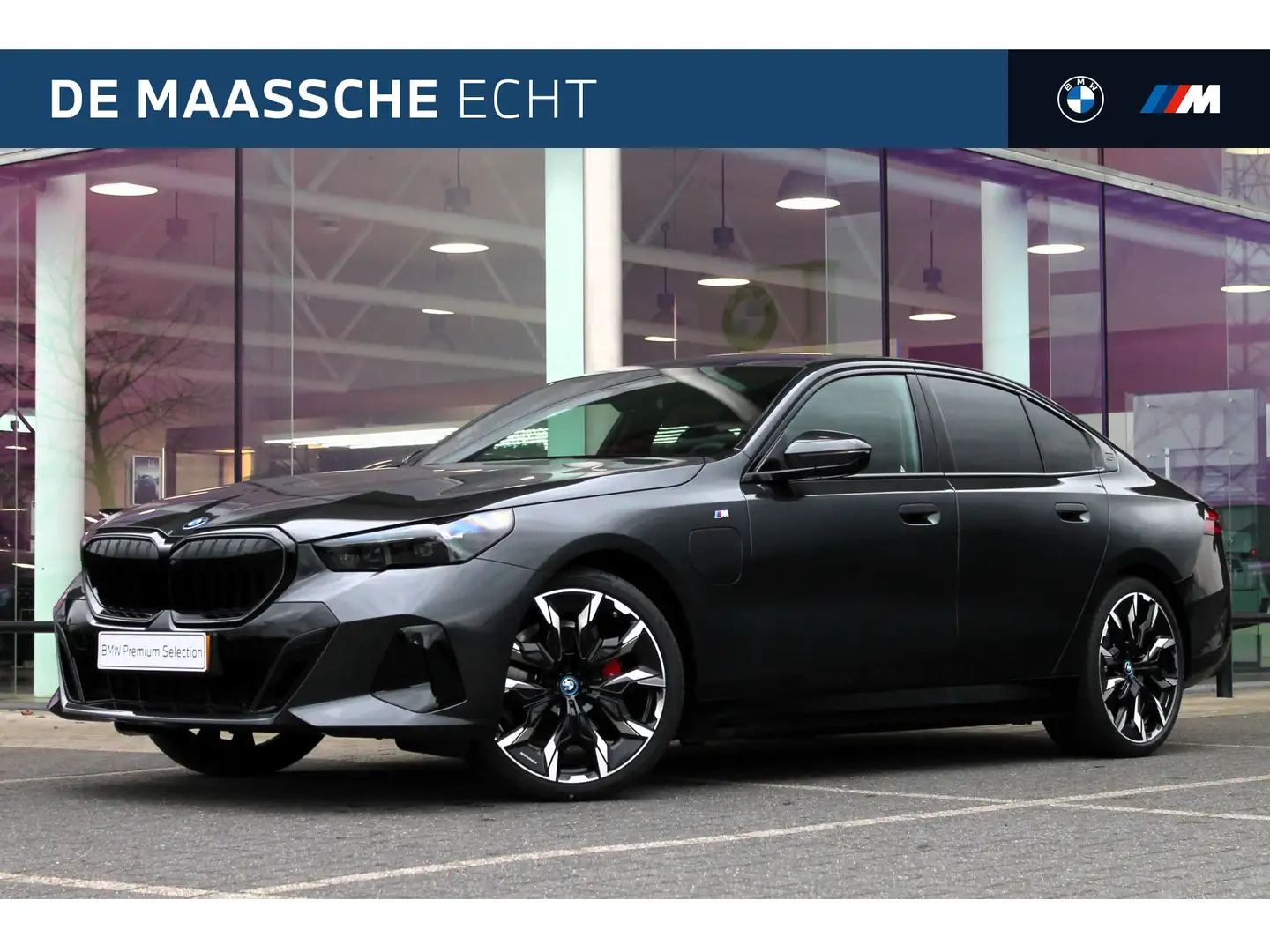 BMW 530 5 Serie 530e M Sport Automaat / Panoramadak / Trek Šedá - 1