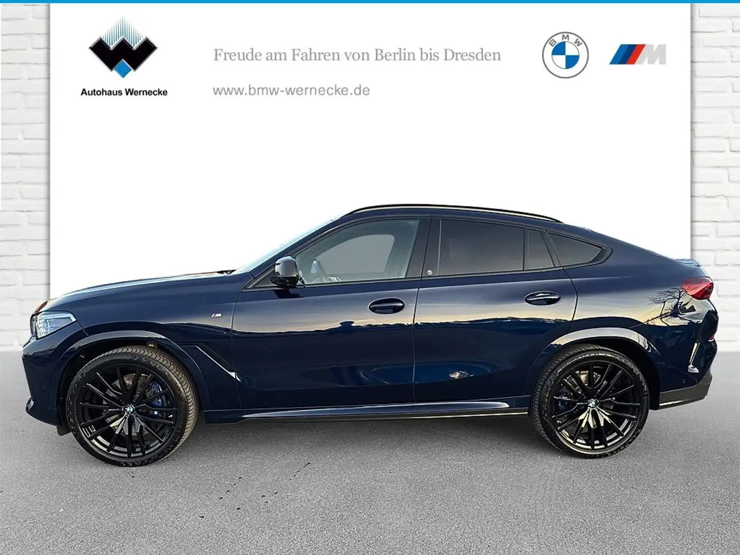 BMW X6 xDrive40d M Sportpaket Head-Up HK HiFi DAB Azul - 2