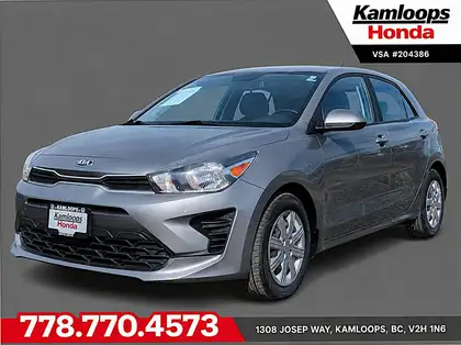 Gray 2021 Kia Rio5 Wagon