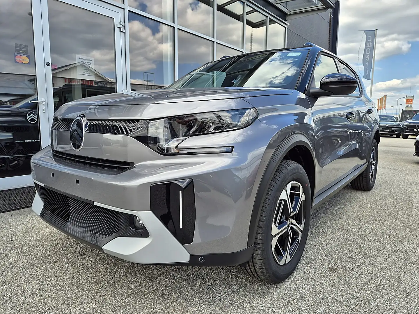 Citroen C3 Aircross Hybrid mHEV 145 Max ë-DSC6 Grau - 1
