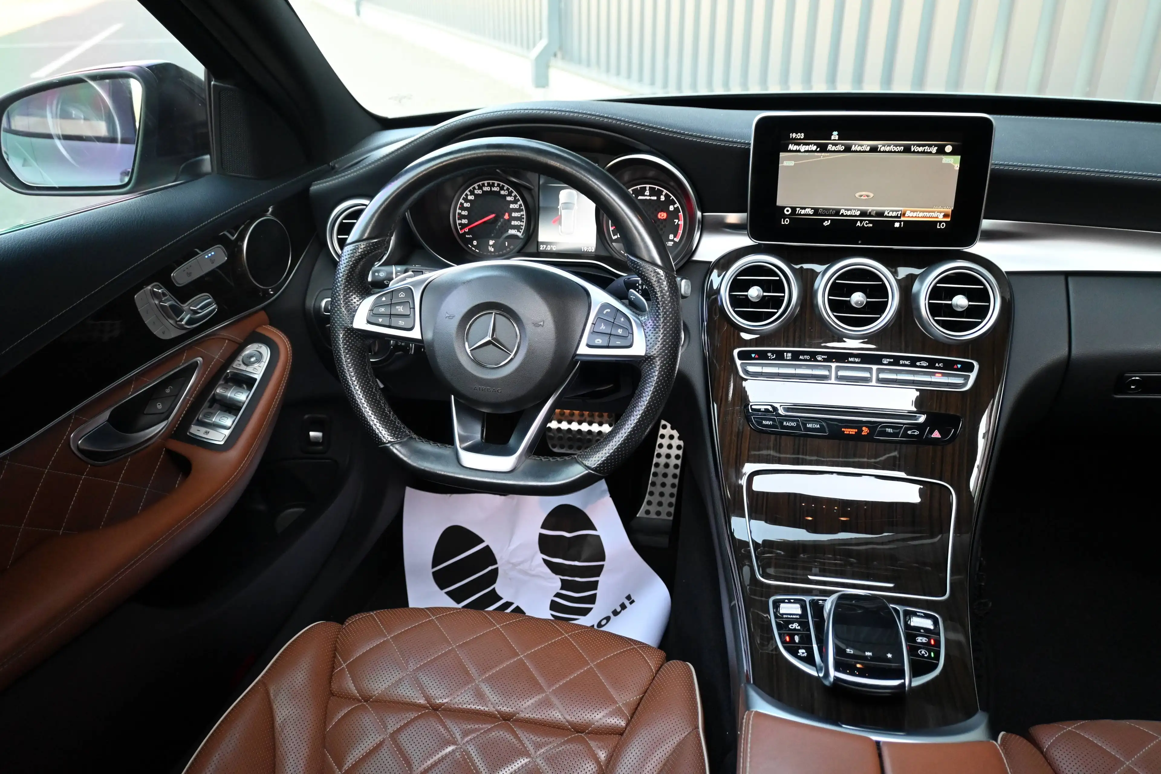 Mercedes-Benz C 43 AMG C43 AMG 4-MATIC HUD zetelkoeling Cam Designo PanoACC — photo 11