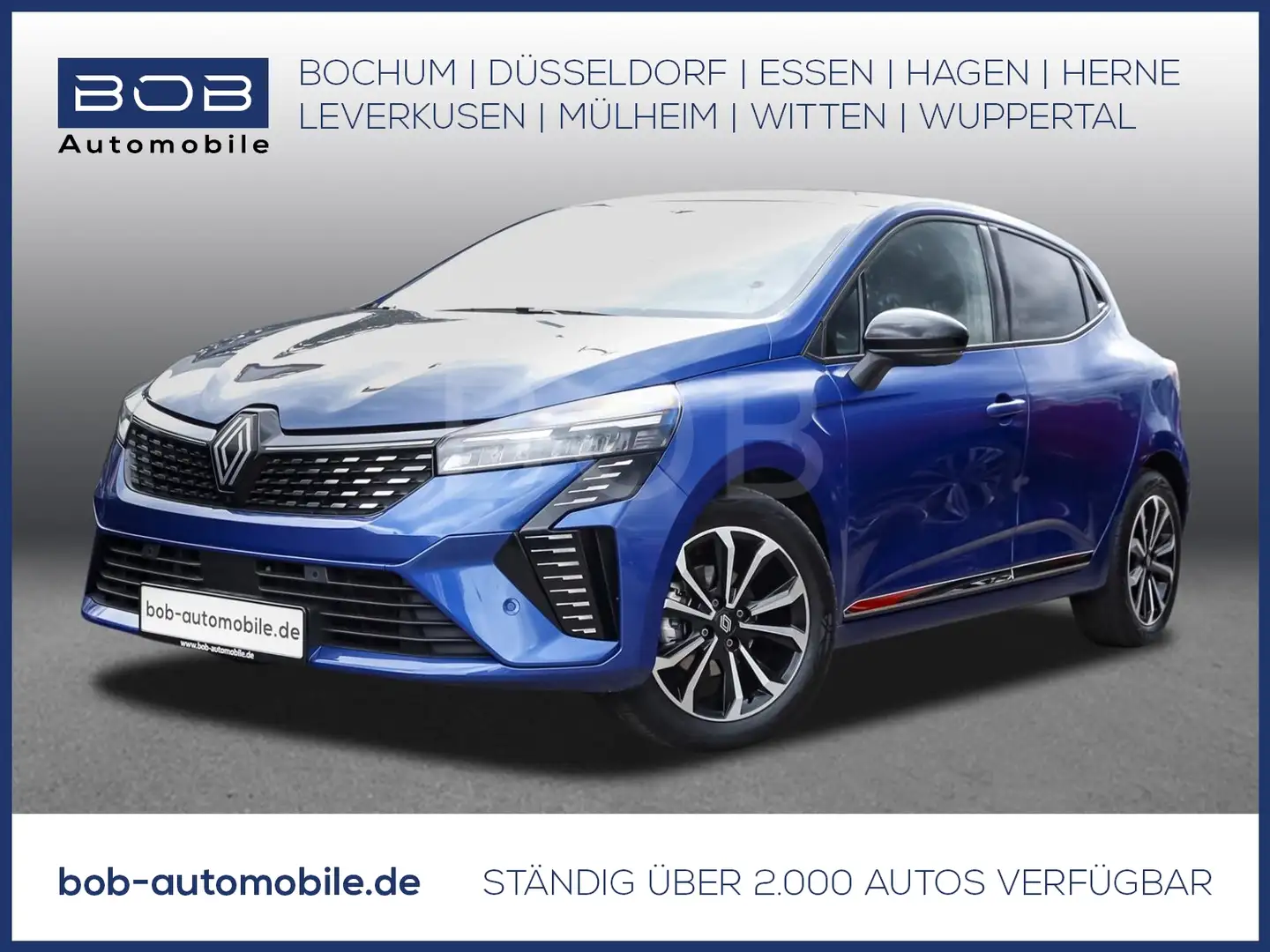 Renault Clio TECHNO TCe 90 PDC KLIMA ALU Blau - 1