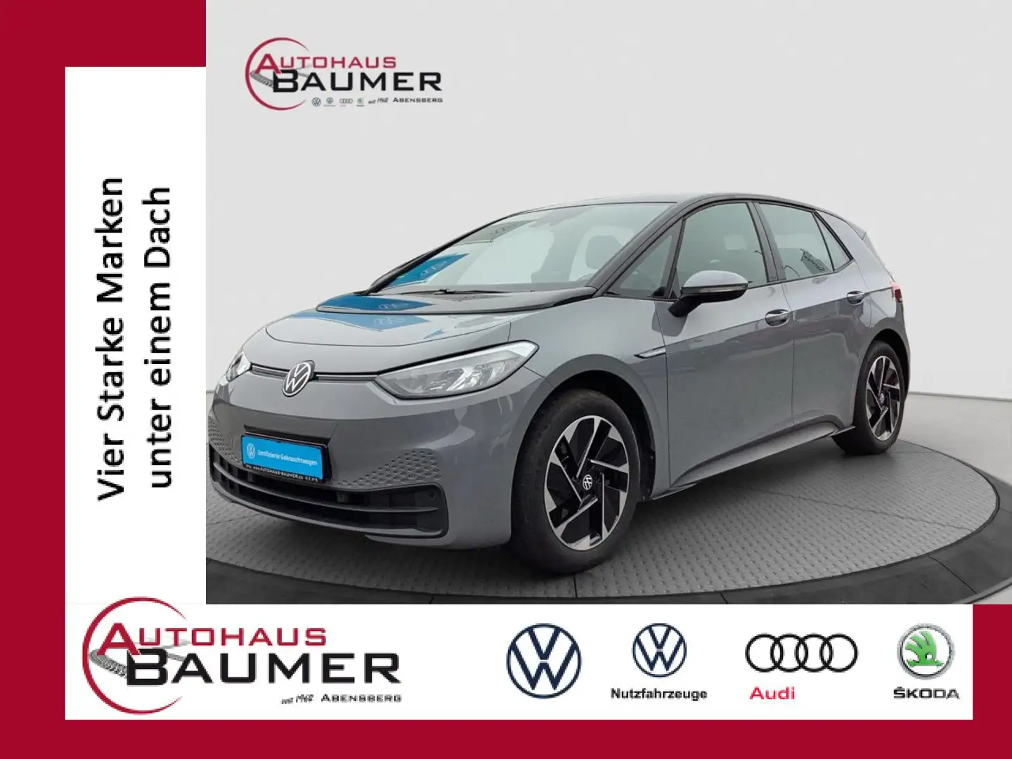 Volkswagen ID.3 Pure Performance 55 kWh Navi LED Sitzheizung Gris - 1