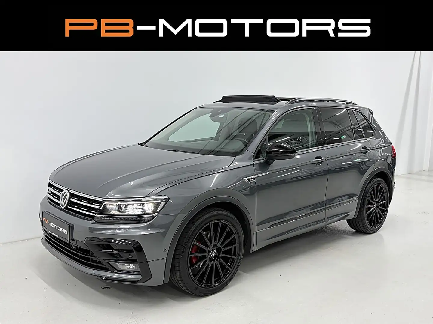 Volkswagen Tiguan 2,0 TDI SCR Sky DSG LED 20" AHK Kamera Fahrassi... Grau - 1