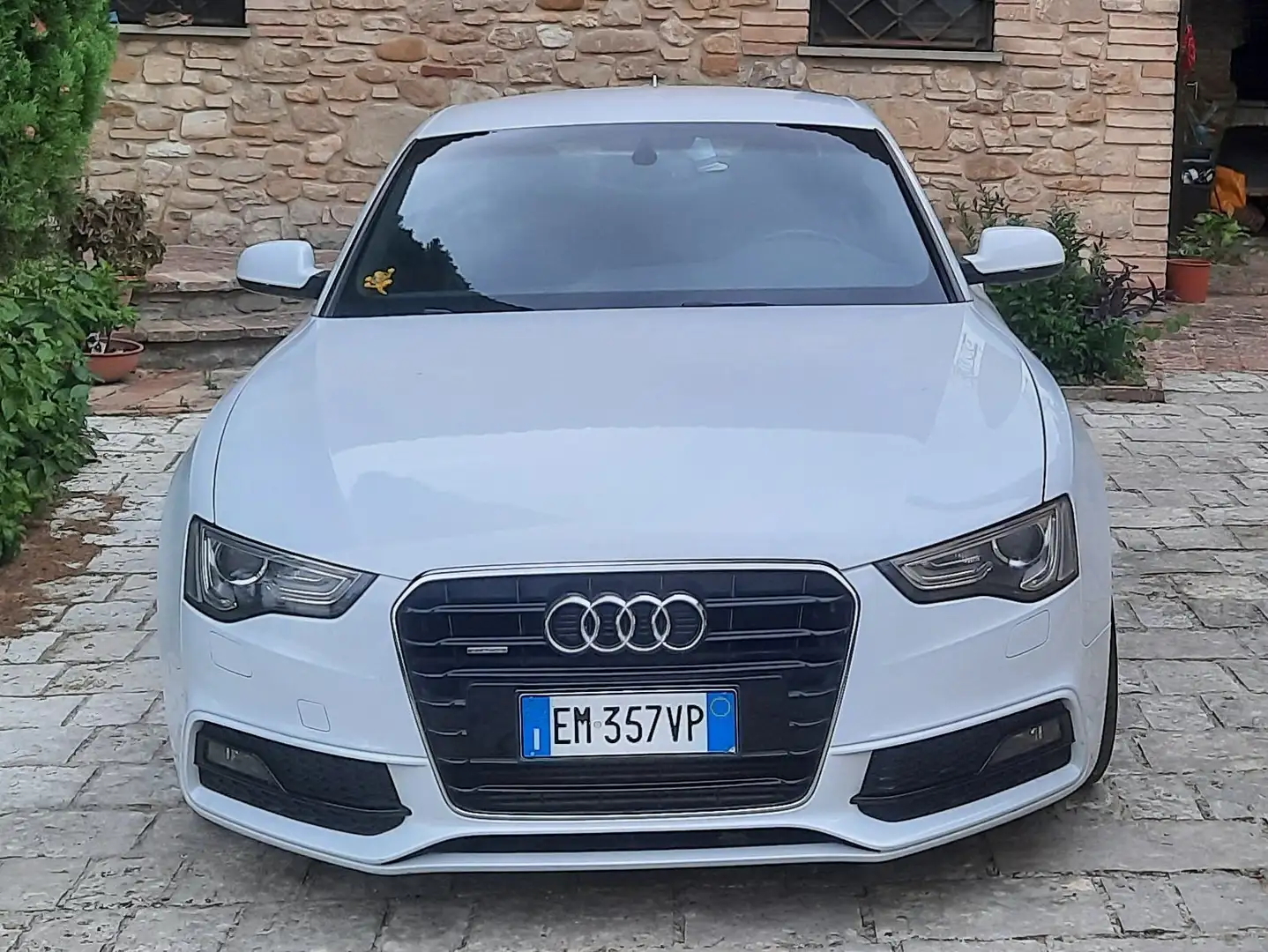 Audi A5 A5 Coupe 3.0 V6 tdi Adv quattro s-tronic s-line Bianco - 2