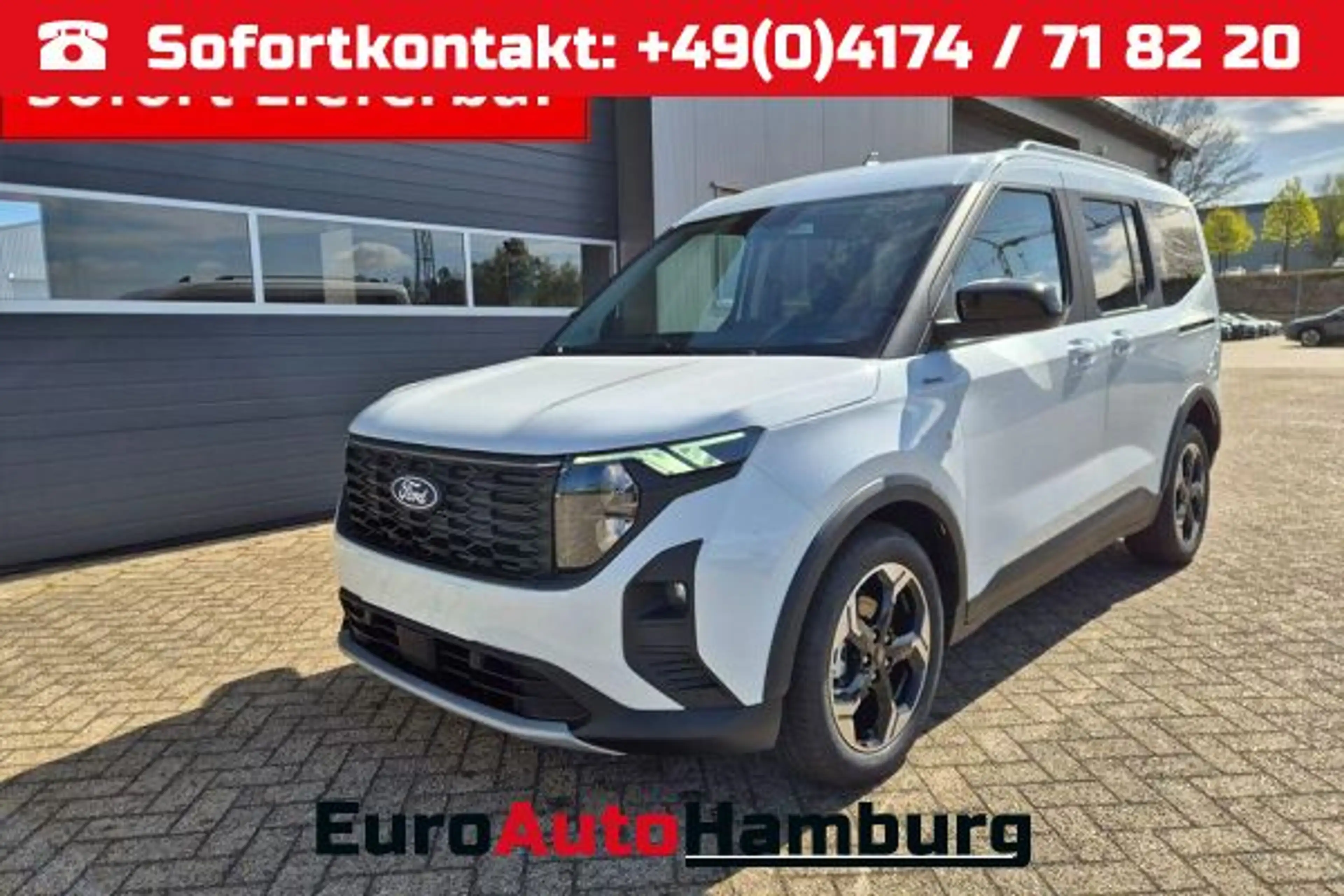 Ford Tourneo Courier 1.0 EcoBoost 125PS Active Teil-Leder Sitzh