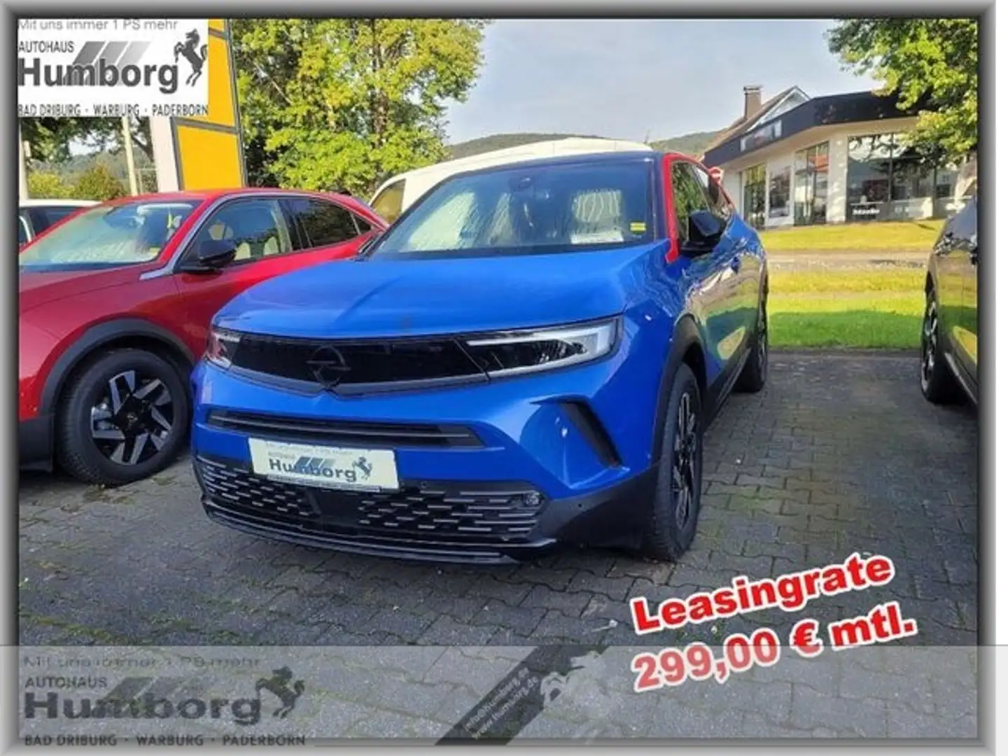 Opel Mokka-E GS Line Navi 50kWh 100%SOH LED ACC Apple CarPlay A Blau - 1